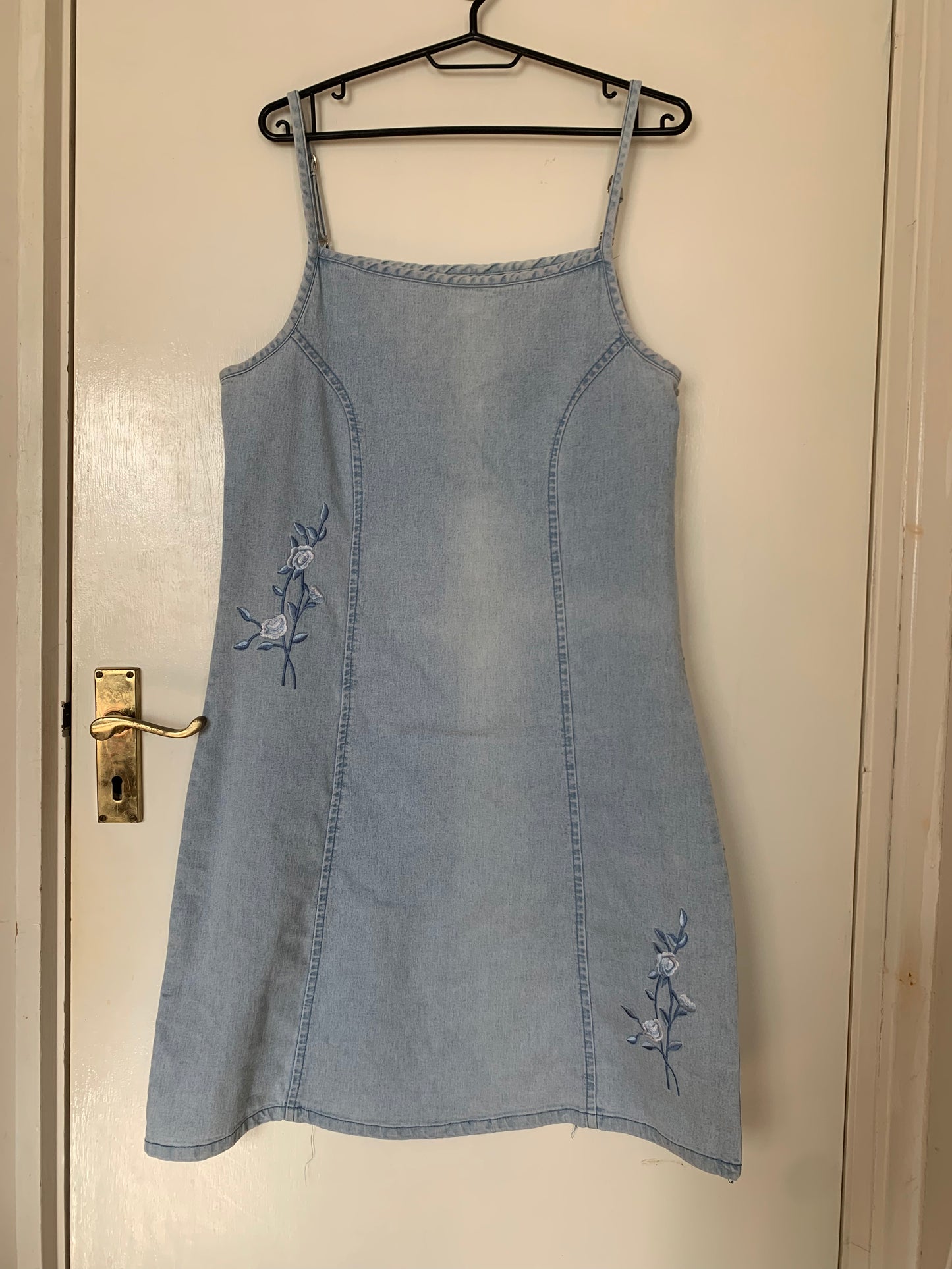 Dana 90s Denim Dress UK 12/14