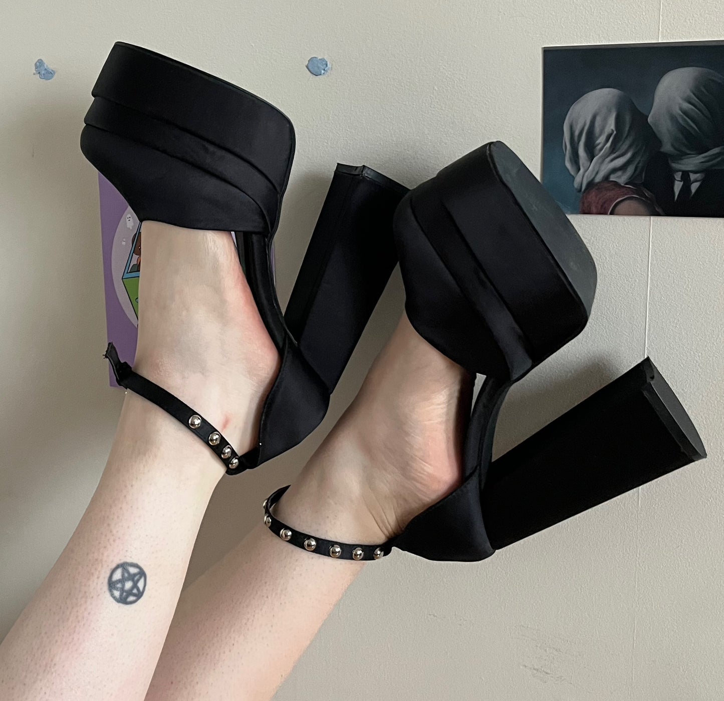 2000s Satin Shoes EU 39/ UK 6