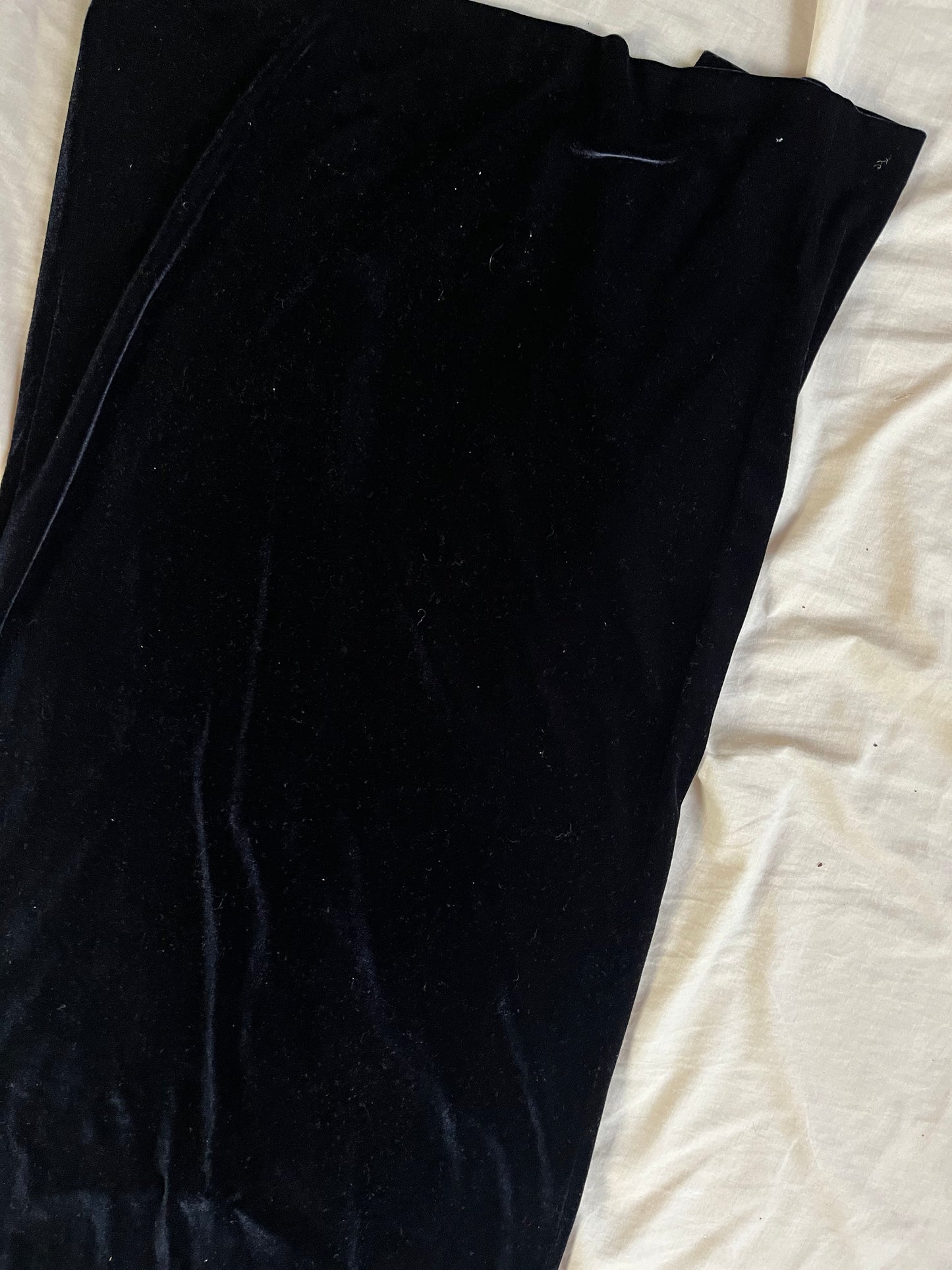 Black Velvet Dress UK 8-10