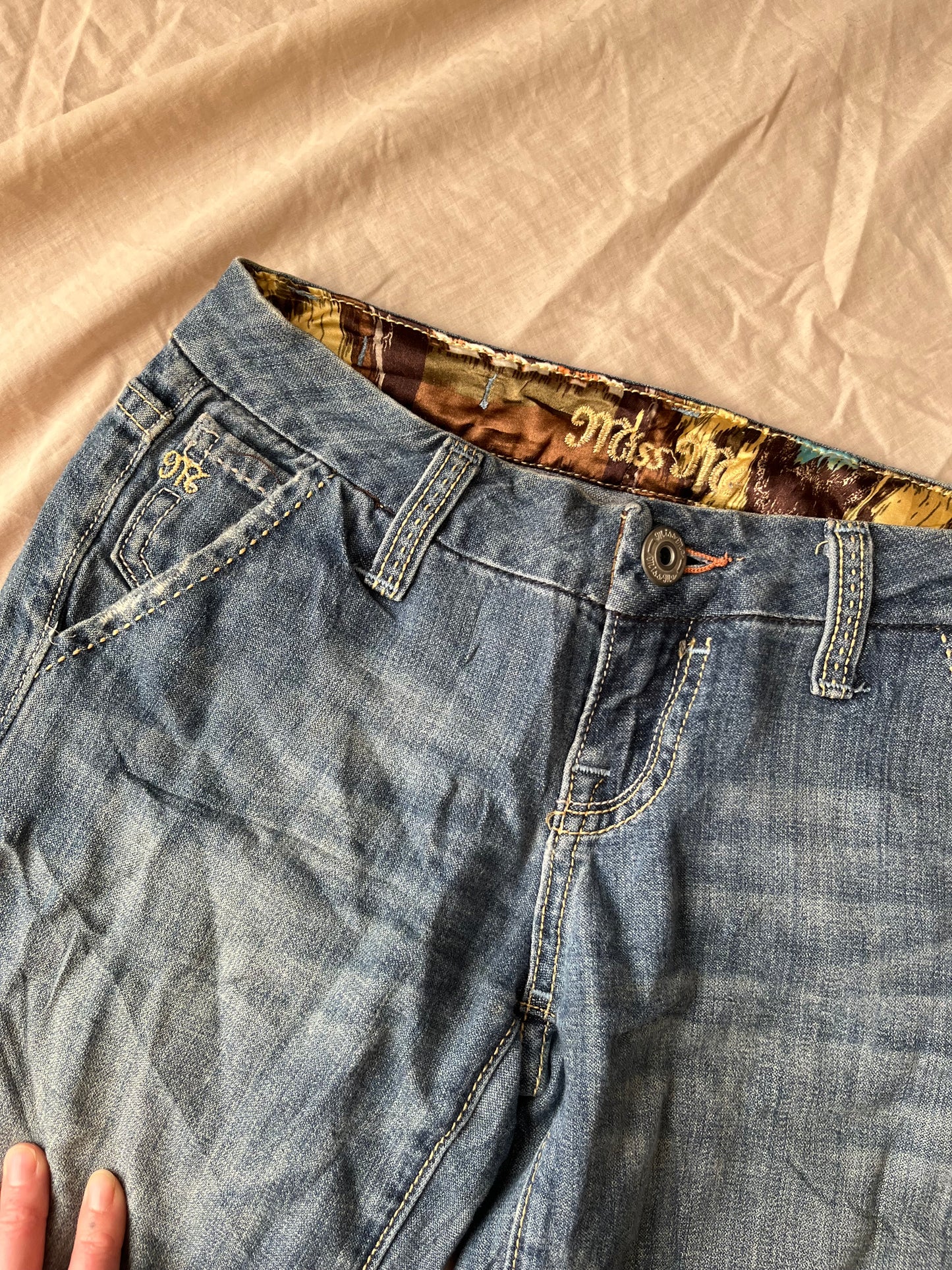 Y2K Miss Me Jeans UK 6-8