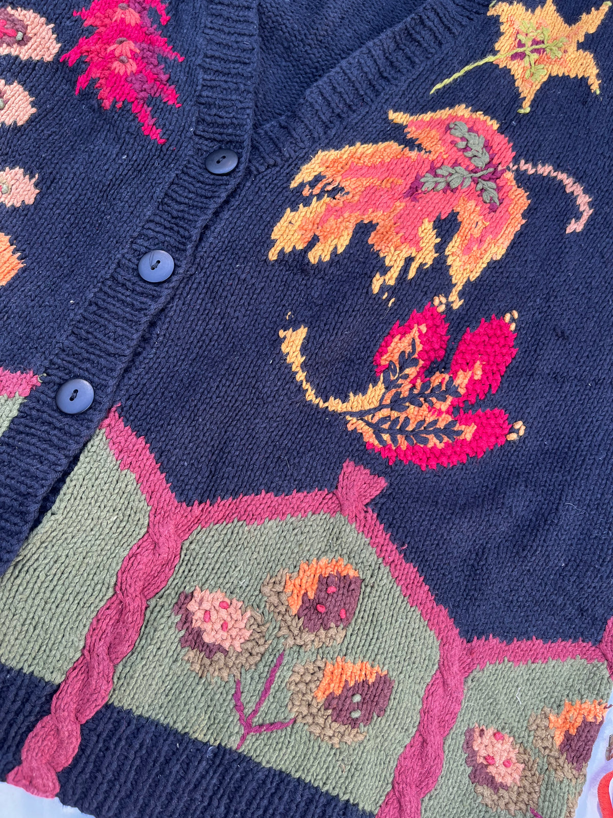 Autumn Leaves Sweater Vest XXL