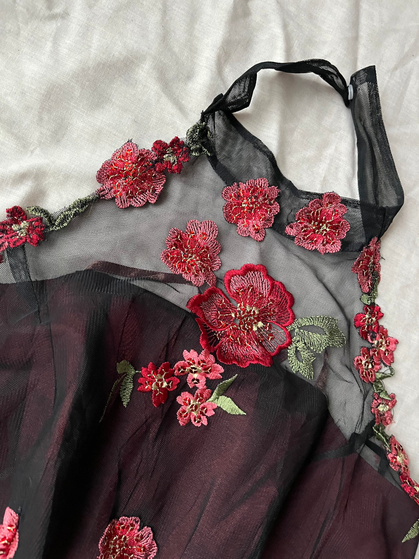 Floral Corset Top - UK 8-10