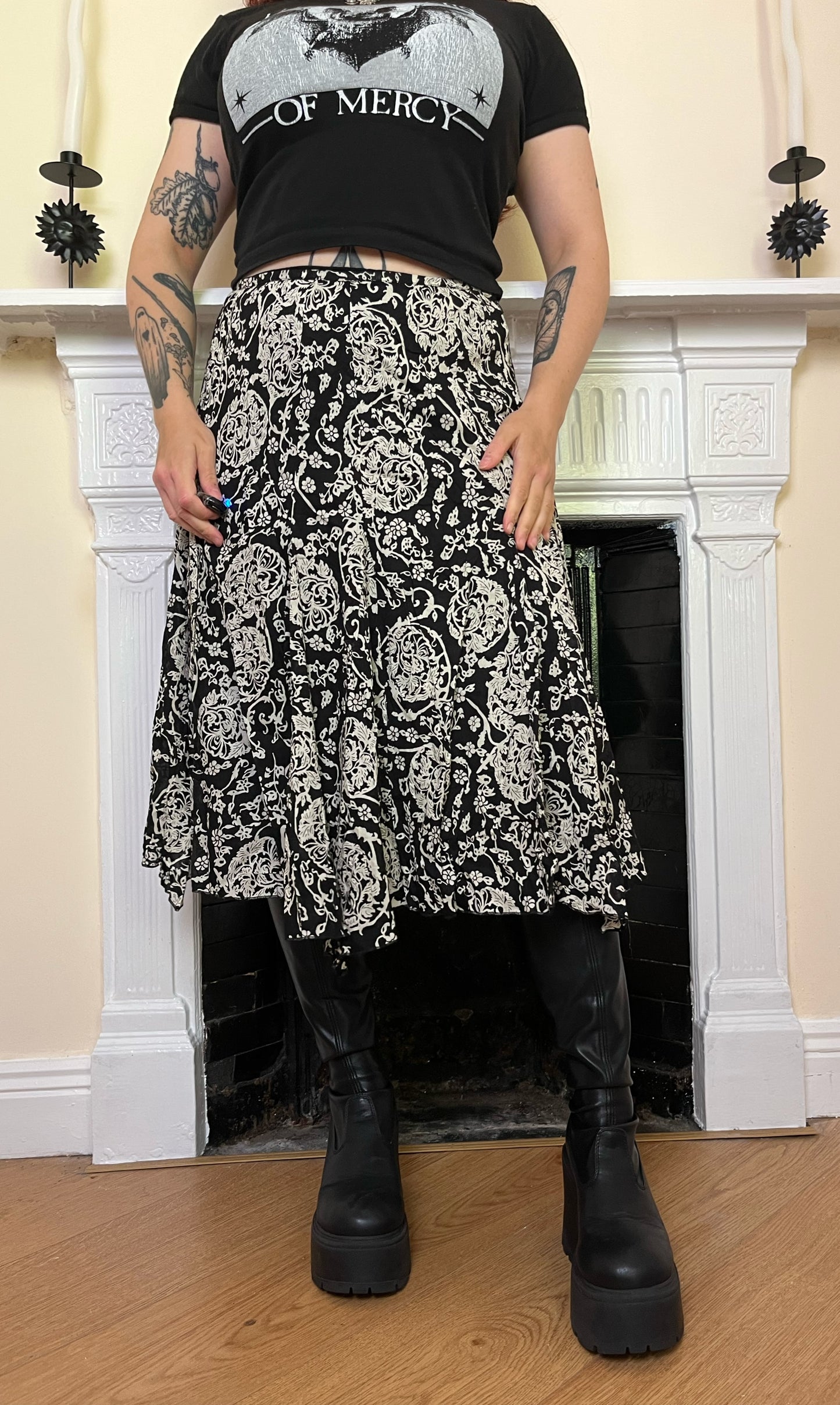 Floral Skirt UK 12
