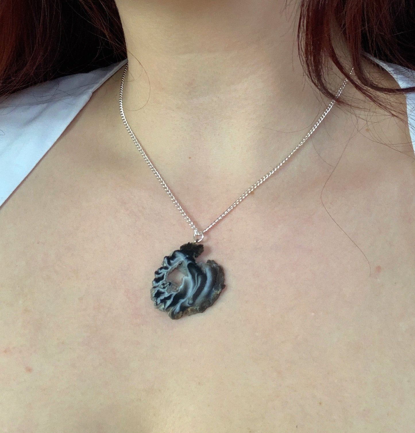 Onyx Pendant Necklace