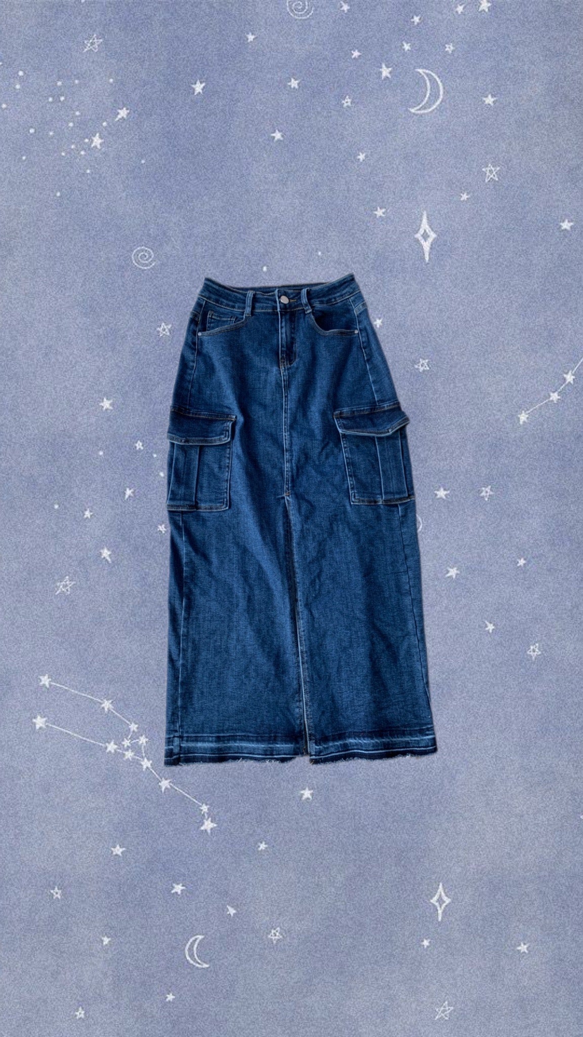 Eliza 90s Denim Skirt UK 6-10