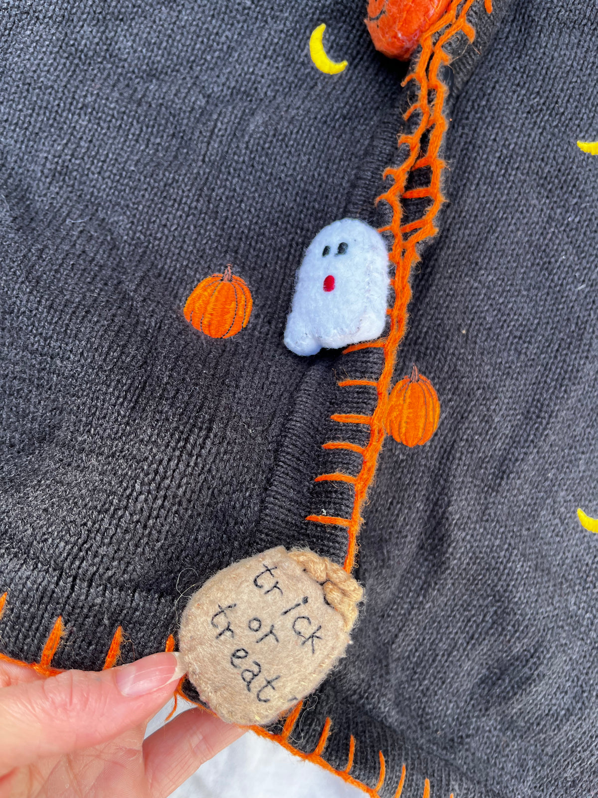 Happy Halloween Cardigan XL