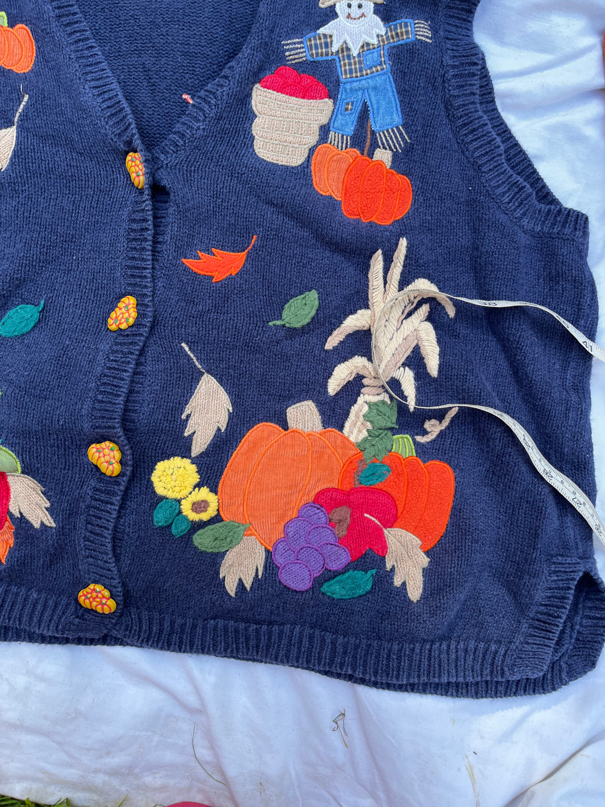 Cornucopia Sweater Vest XL