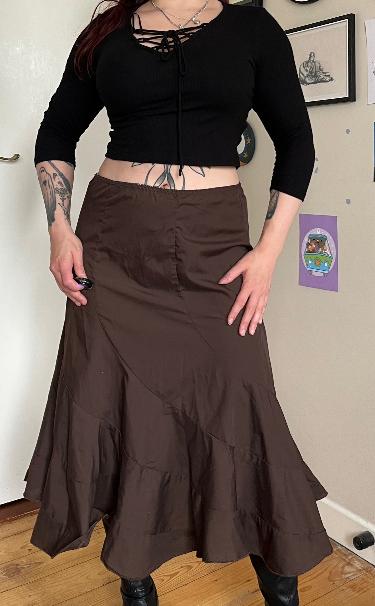 Brown Fairy Skirt UK 14-16