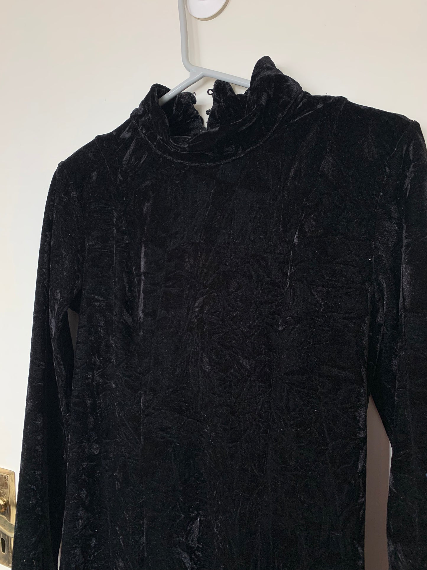 Camille 90s Velvet Dress UK 10