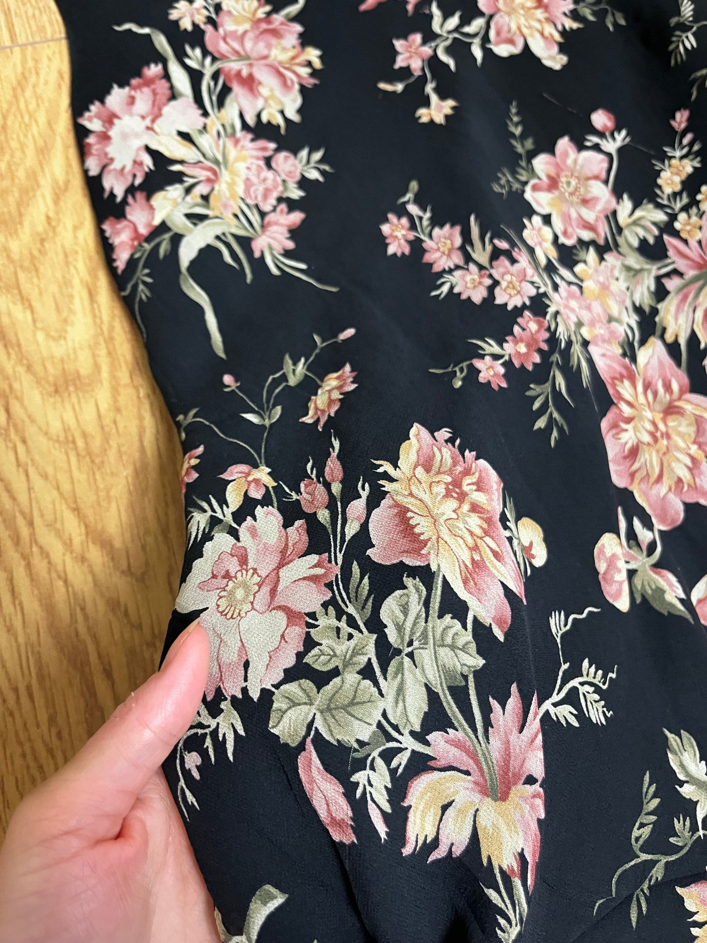 1990s Floral Dress UK 10-12
