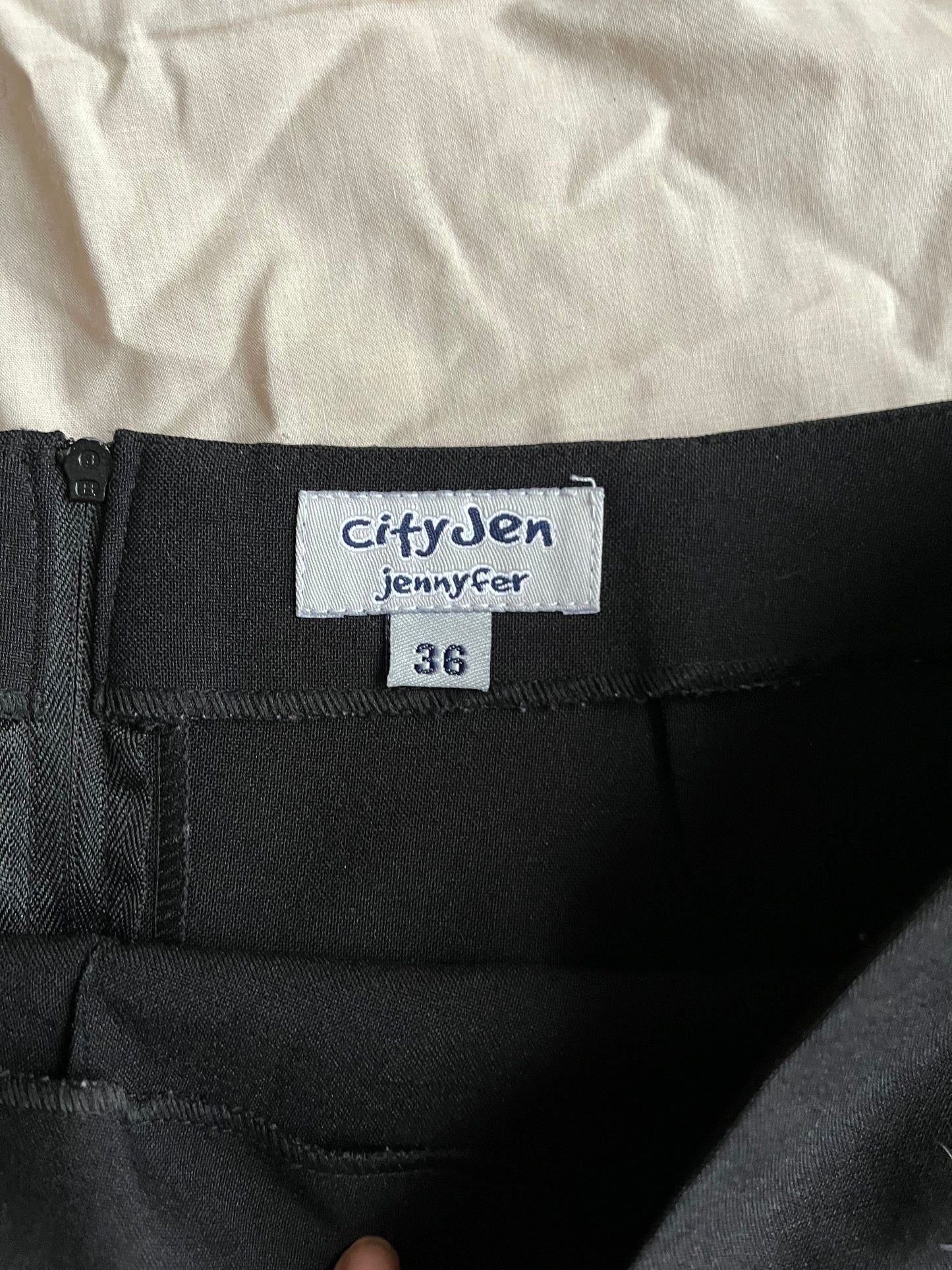 Black Mini Skirt - UK 8