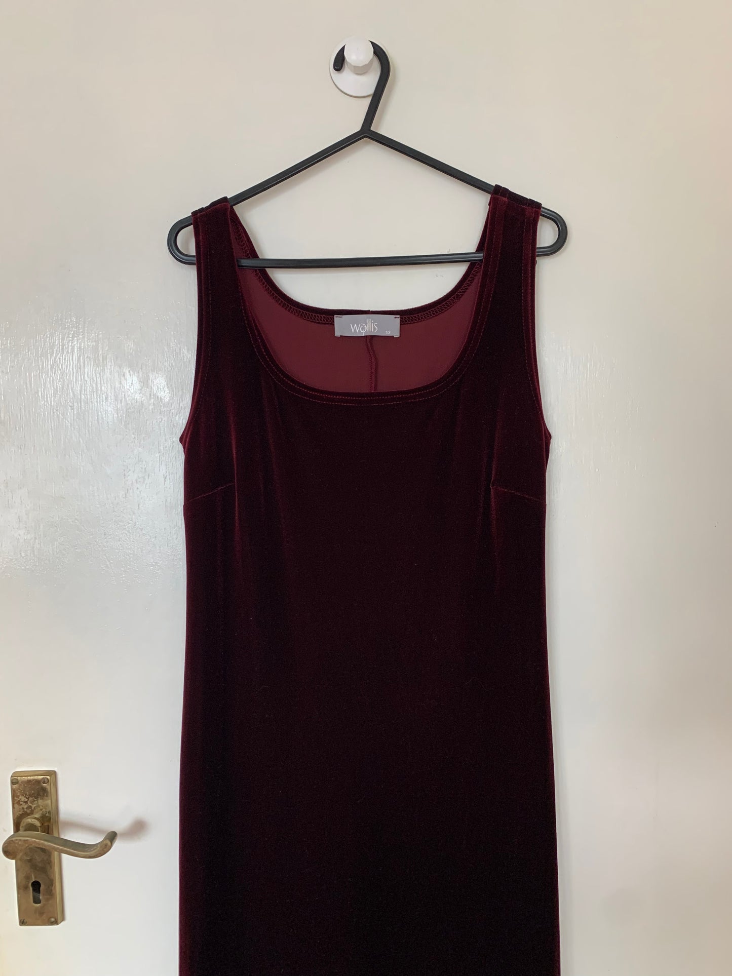 Drusilla 90s Velvet Dress UK 12