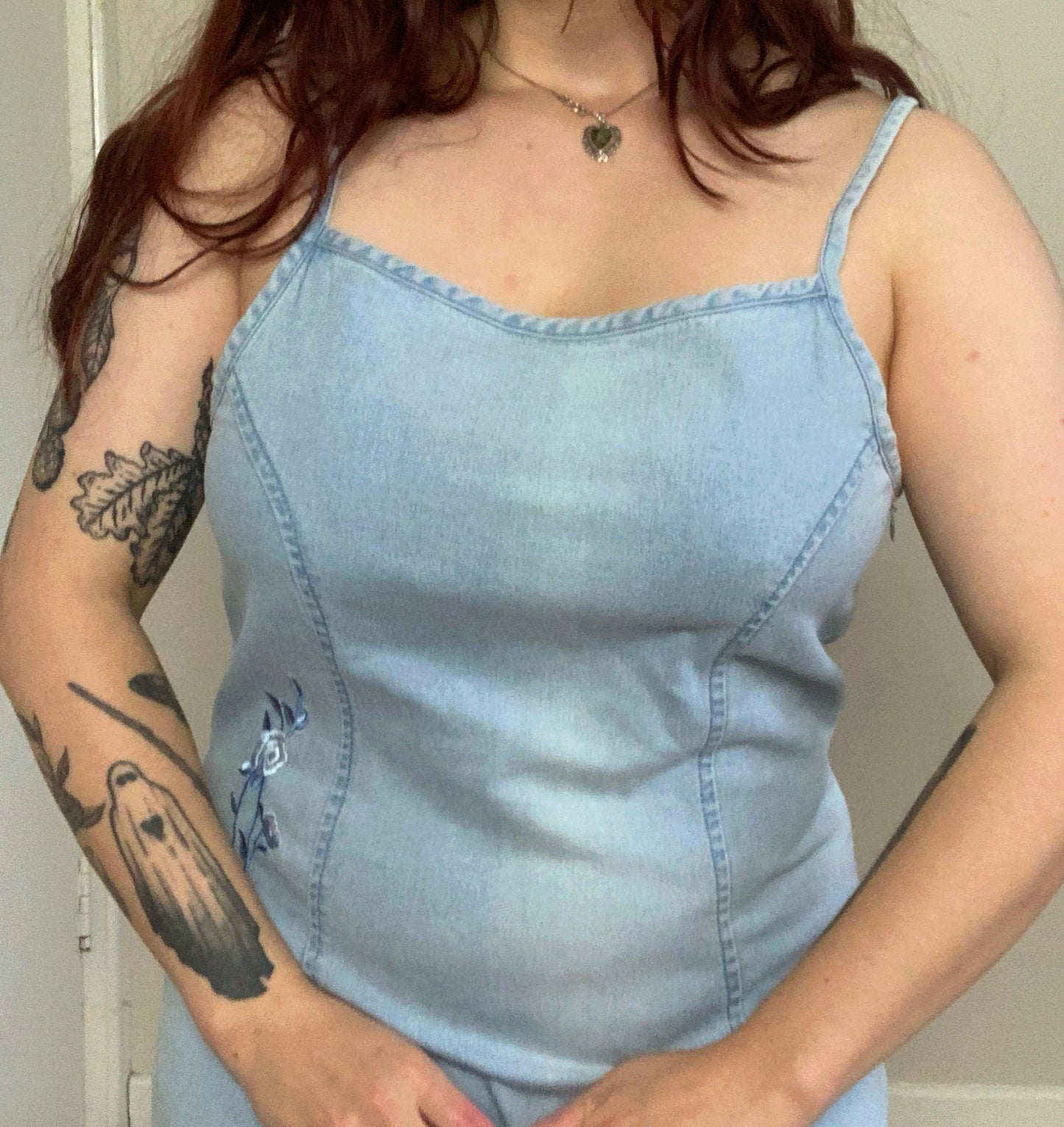 Dana 90s Denim Dress UK 12/14