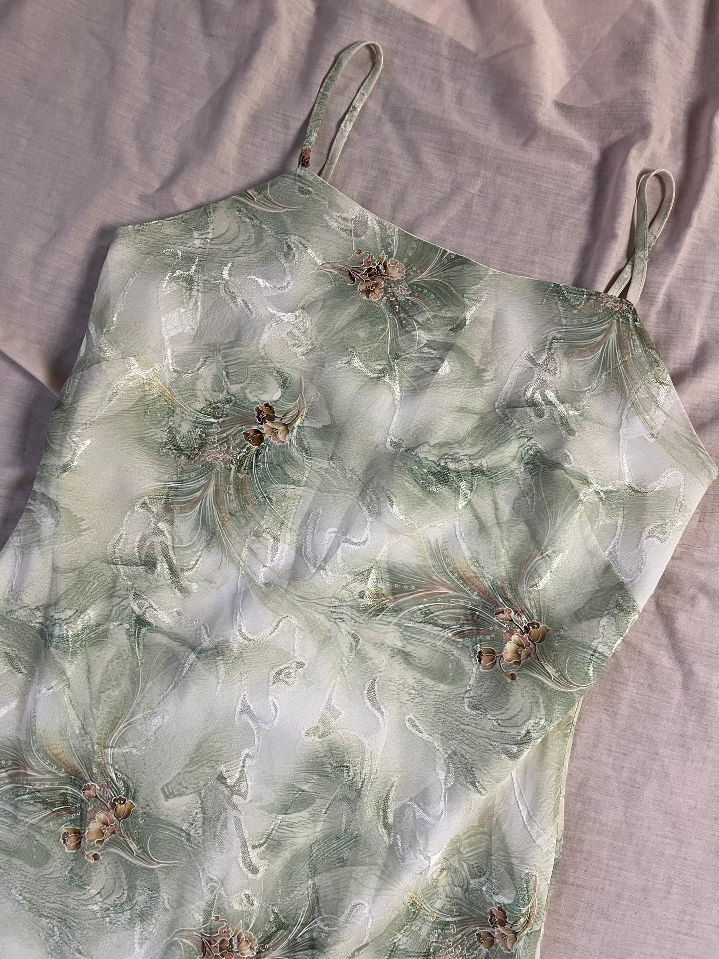 Floral Maxi Dress - UK 10