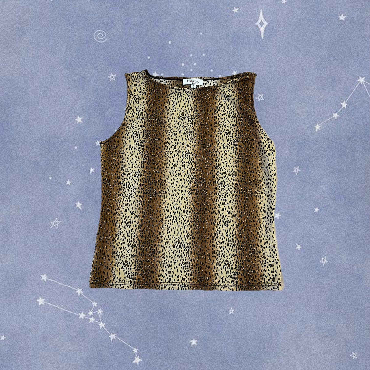 Leopard Print Top UK 10