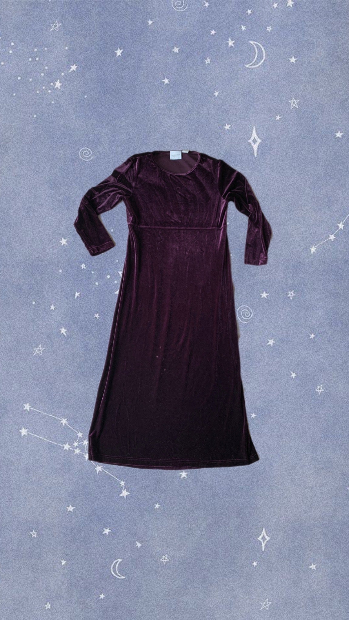 Mina 90s Velvet Dress UK 12