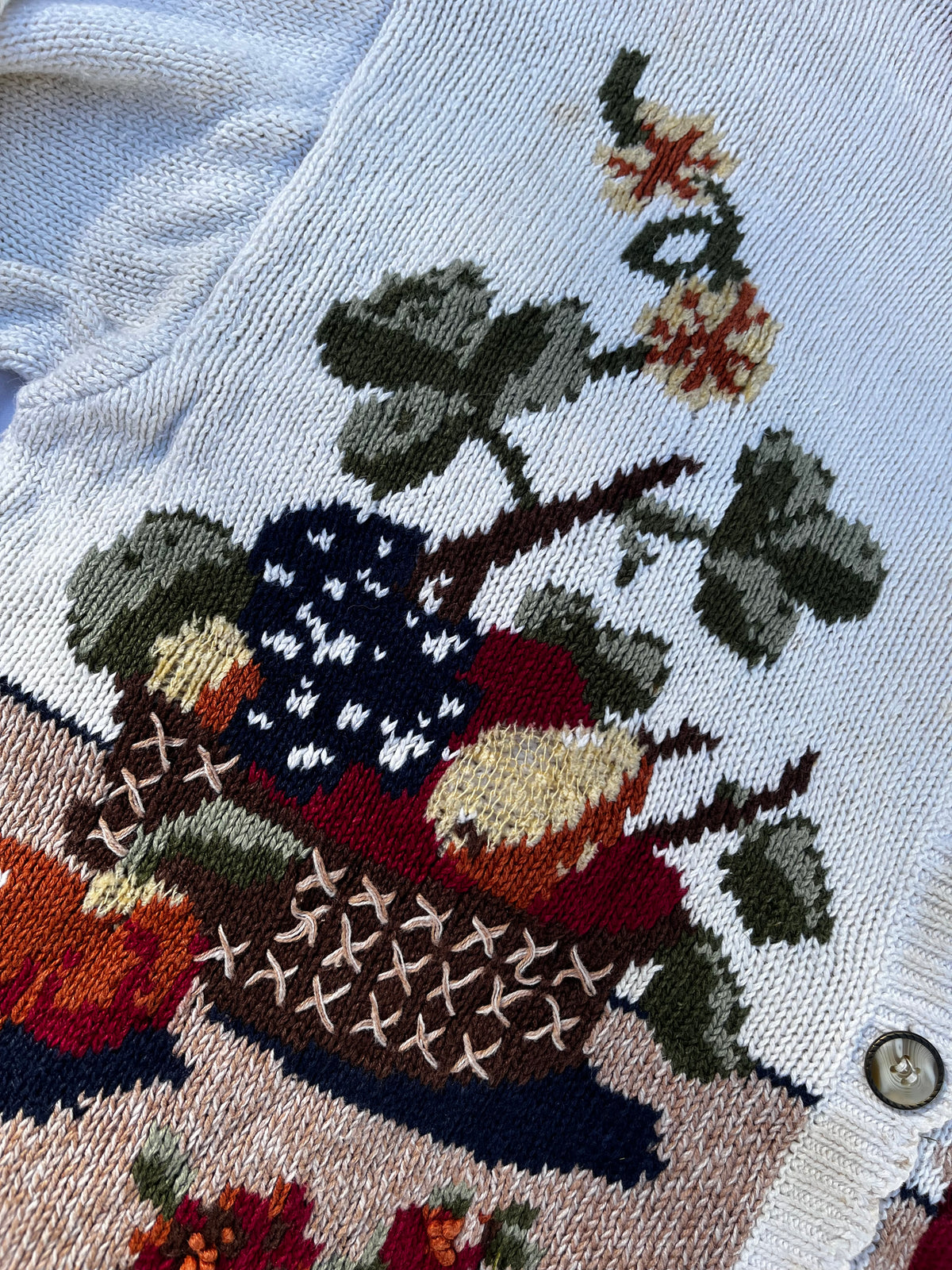 Autumn Scene Cardigan L