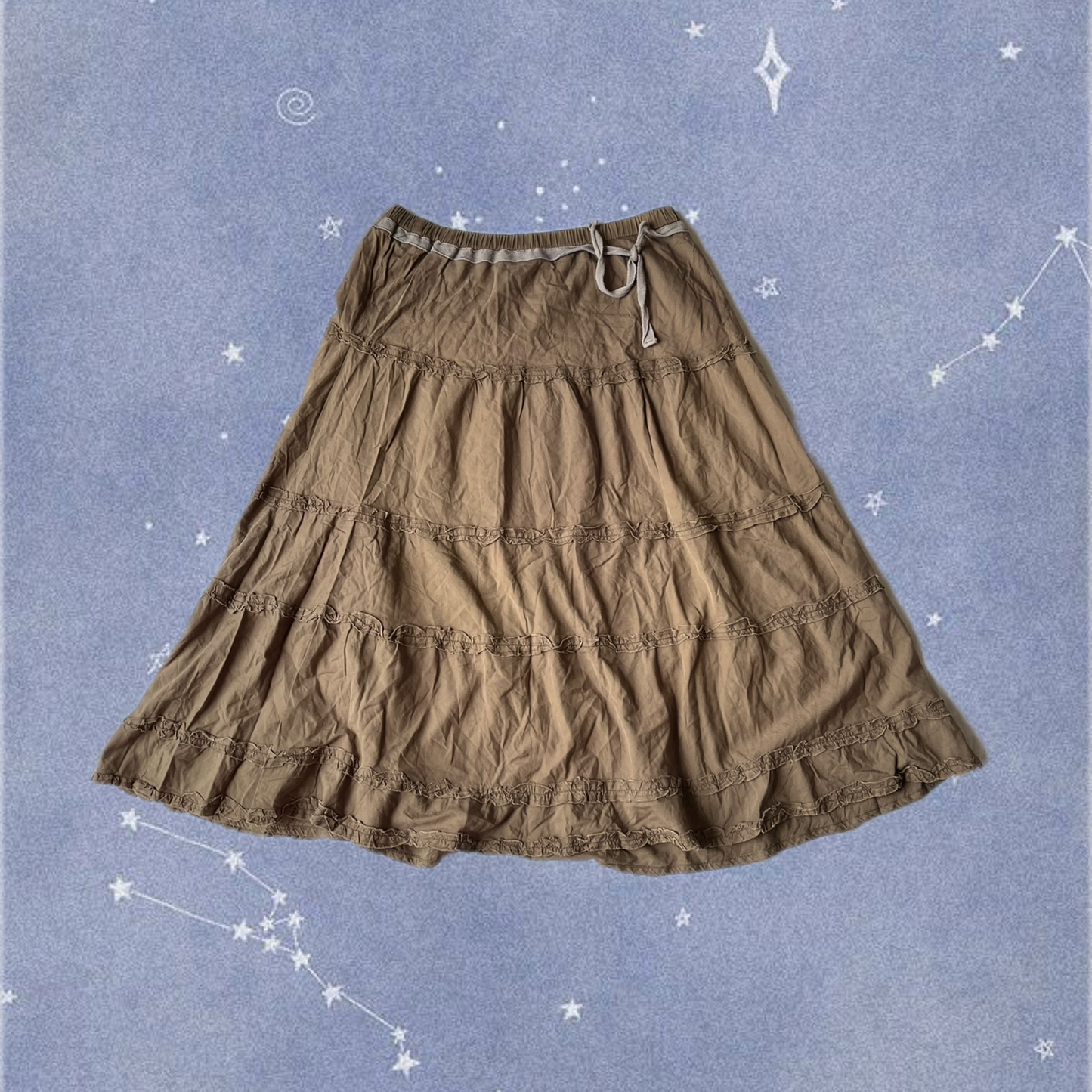 Tiered Boho Skirt UK 12-16