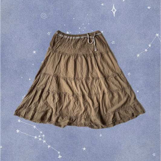 Tiered Boho Skirt UK 12-16