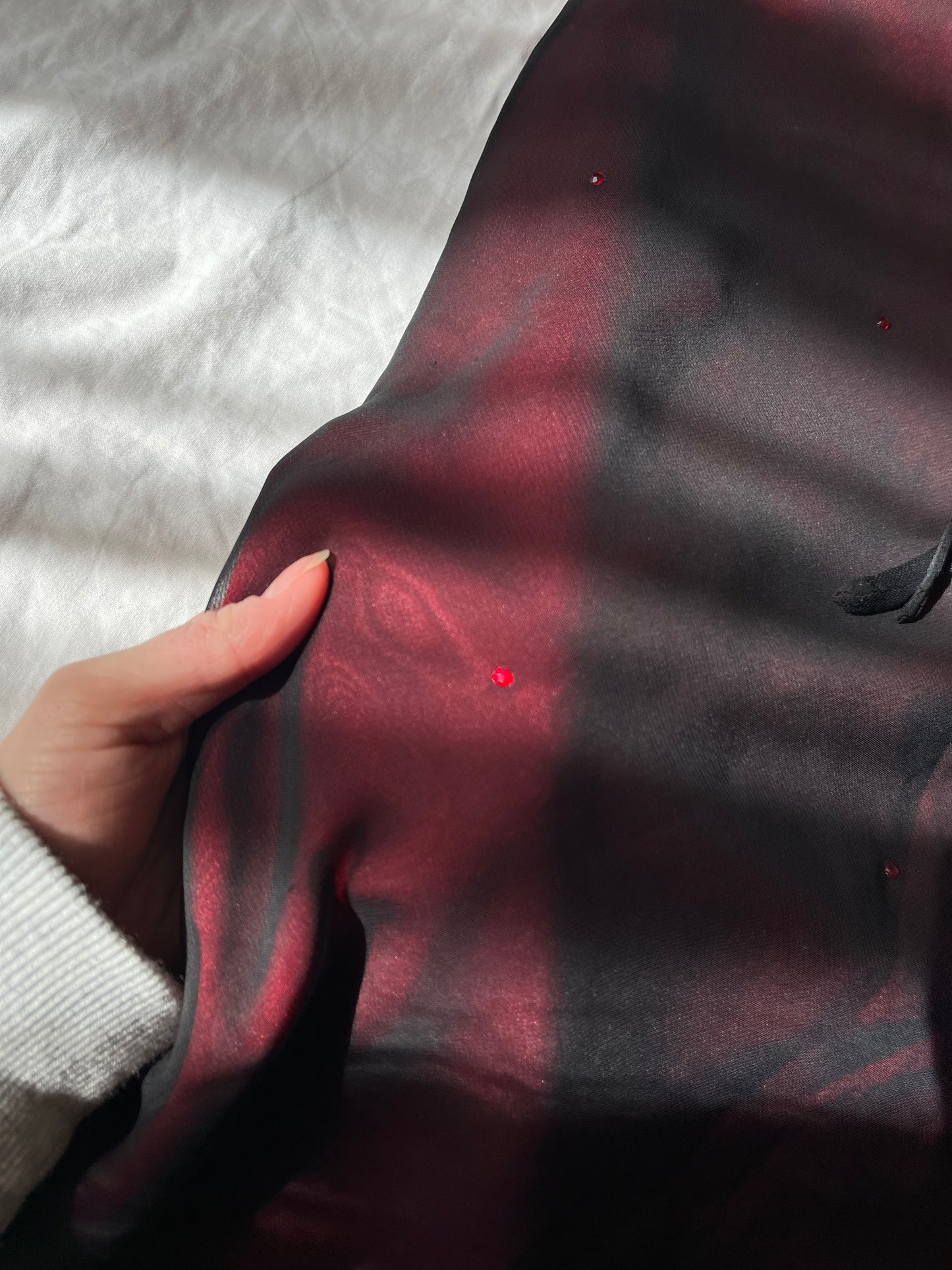 Red New Look Skirt UK 6-10