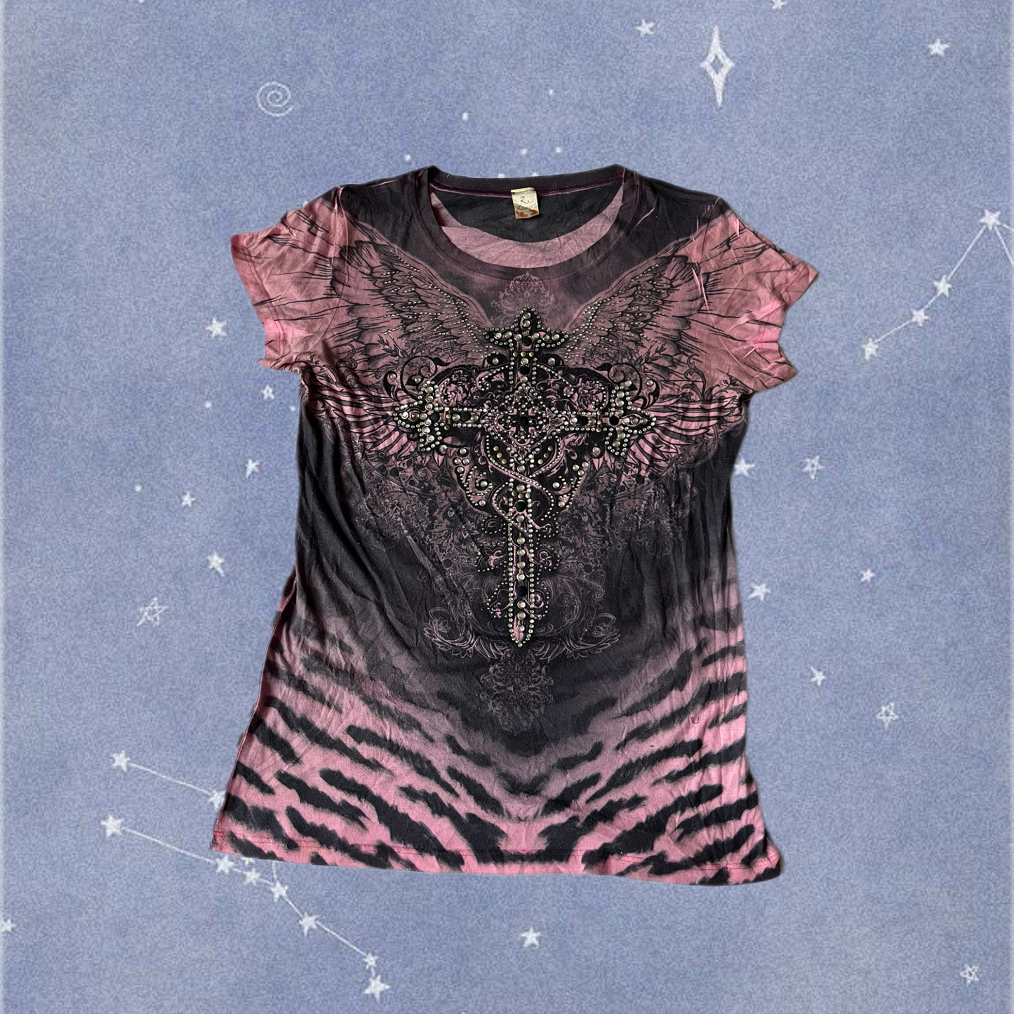 Y2K Cross Tshirt M