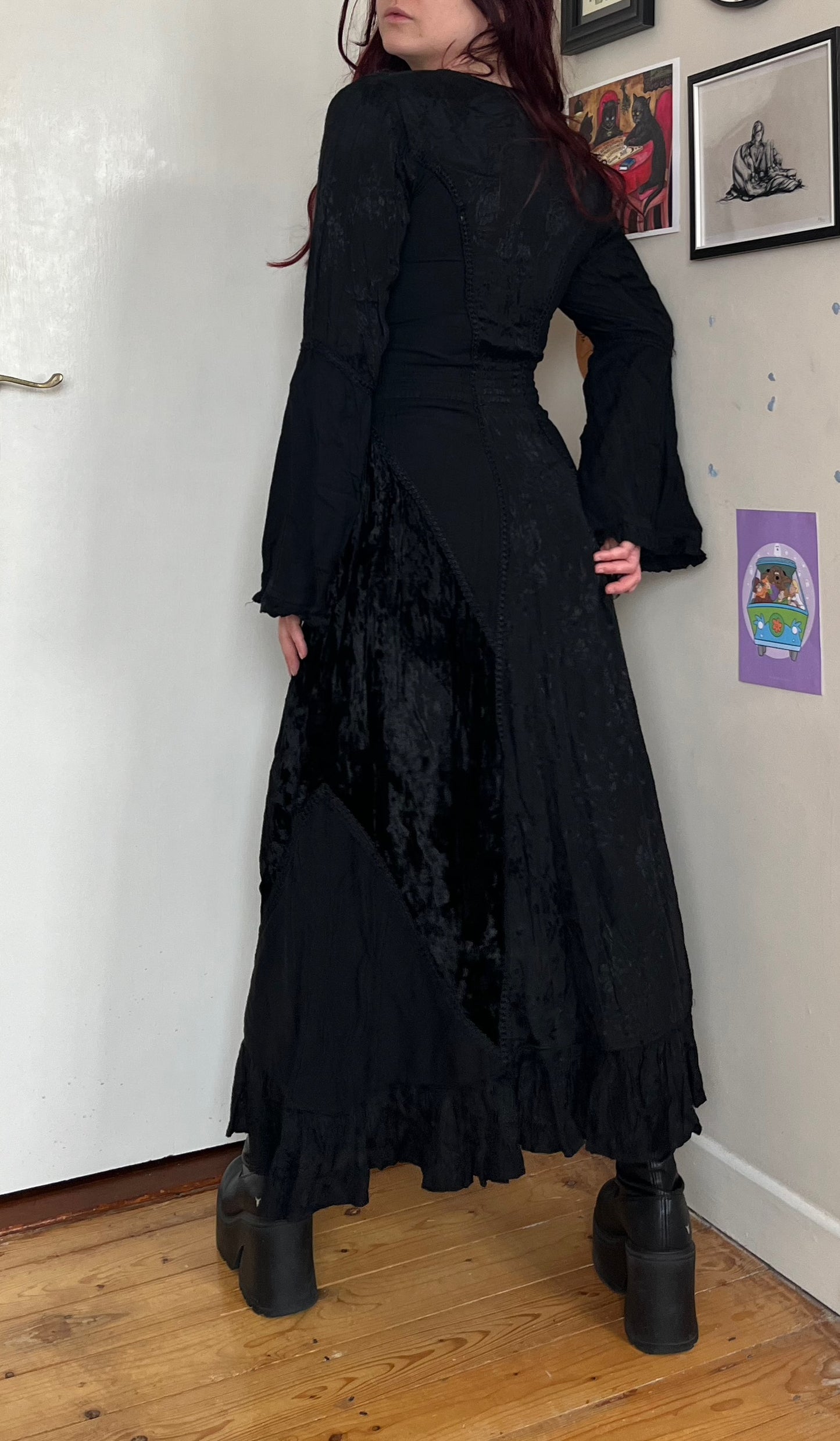 Bares Velvet Dress UK 12