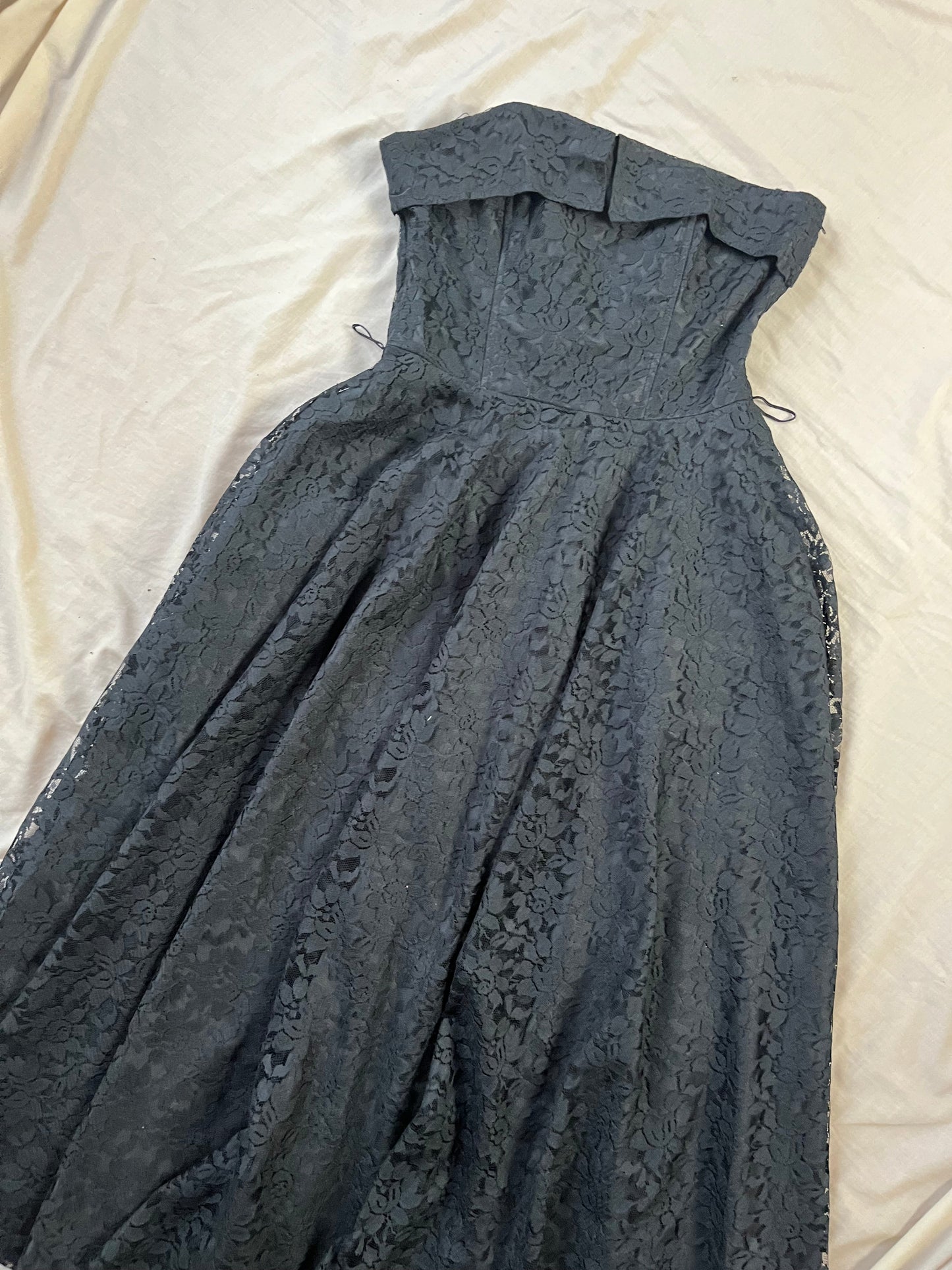 Black Lace Dress UK 8