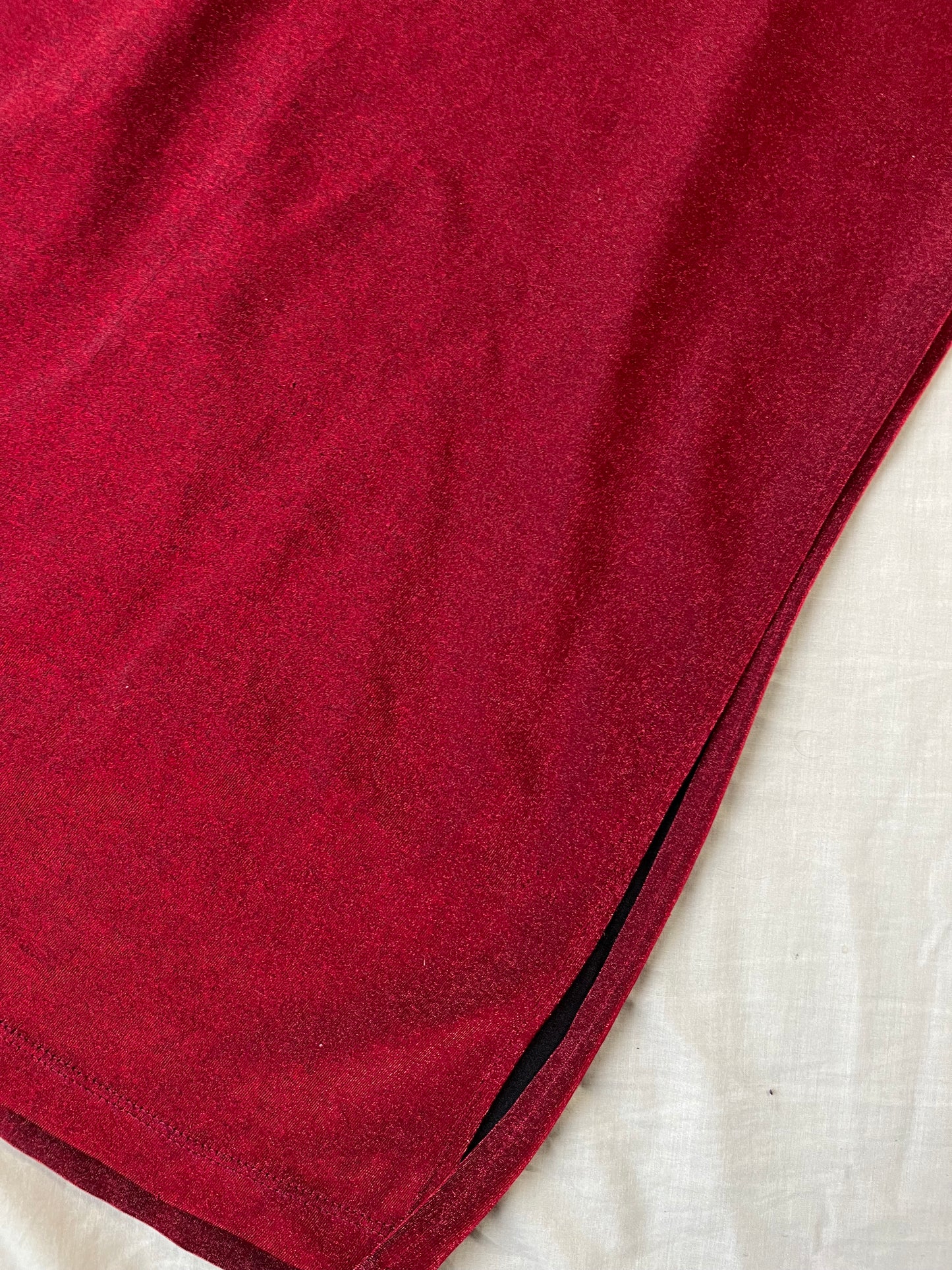 Red Maxi Skirt UK 8-10