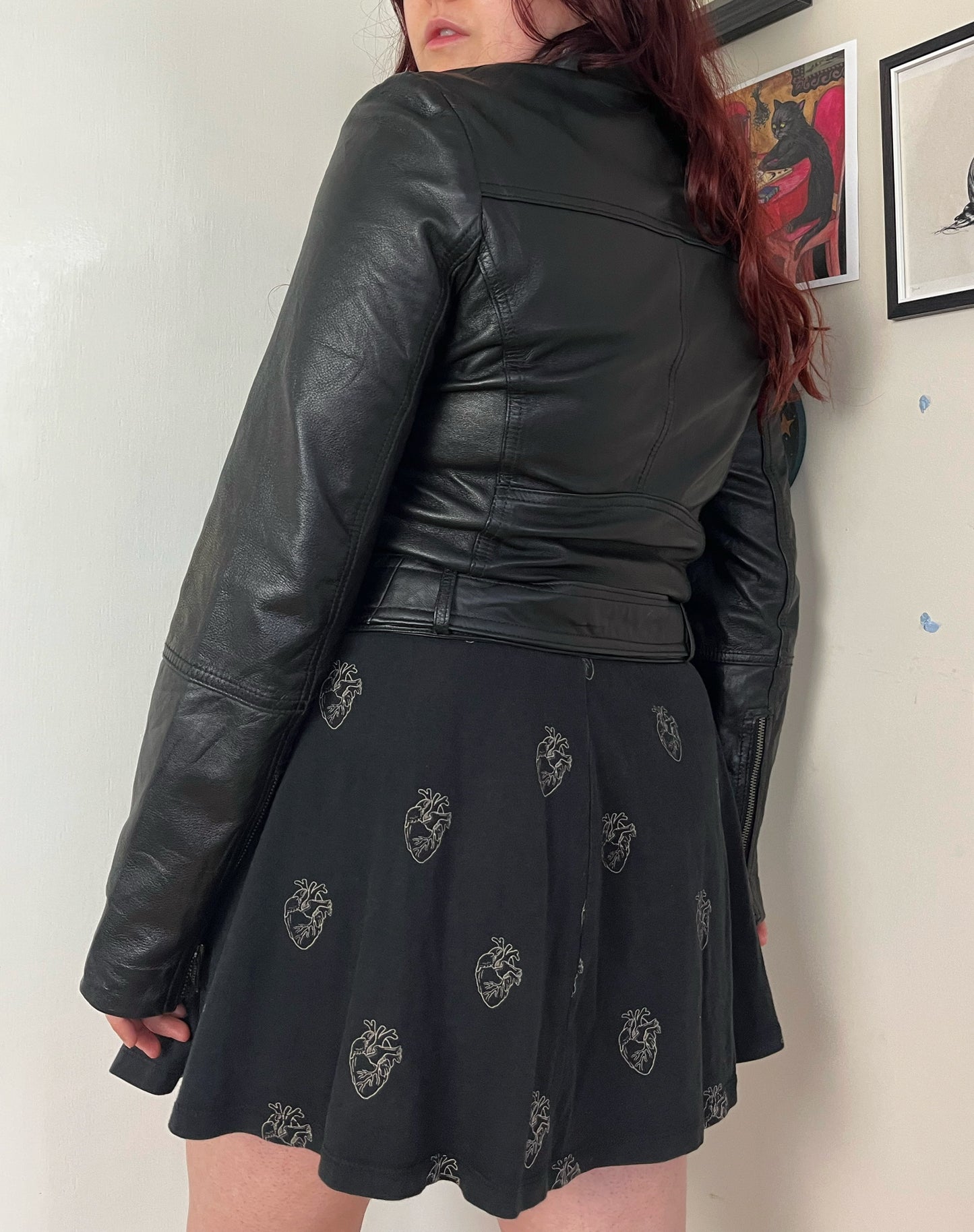 Cornelia Leather Jacket UK 12-14