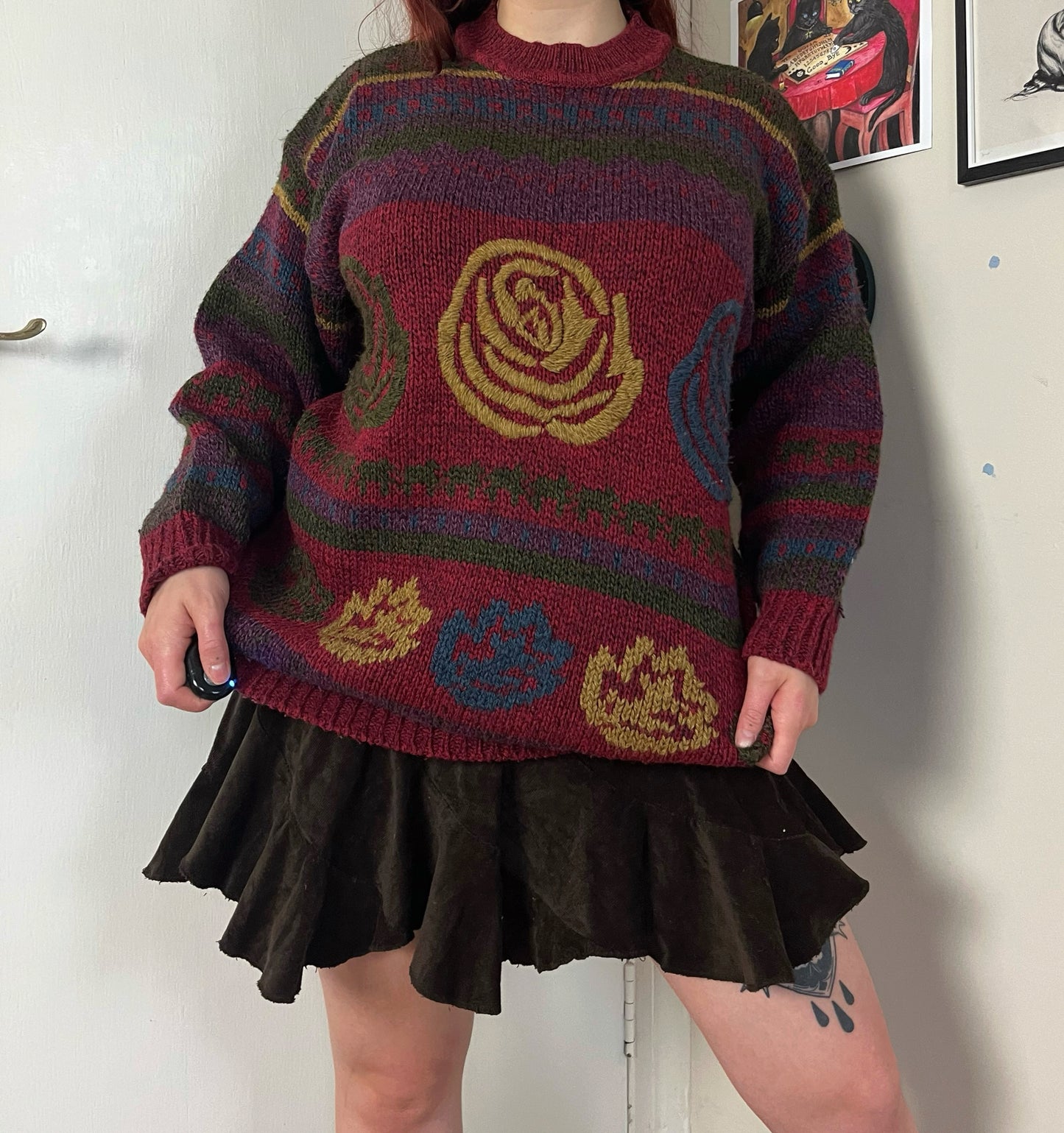 Scarlet 90s Jumper UK 6-16