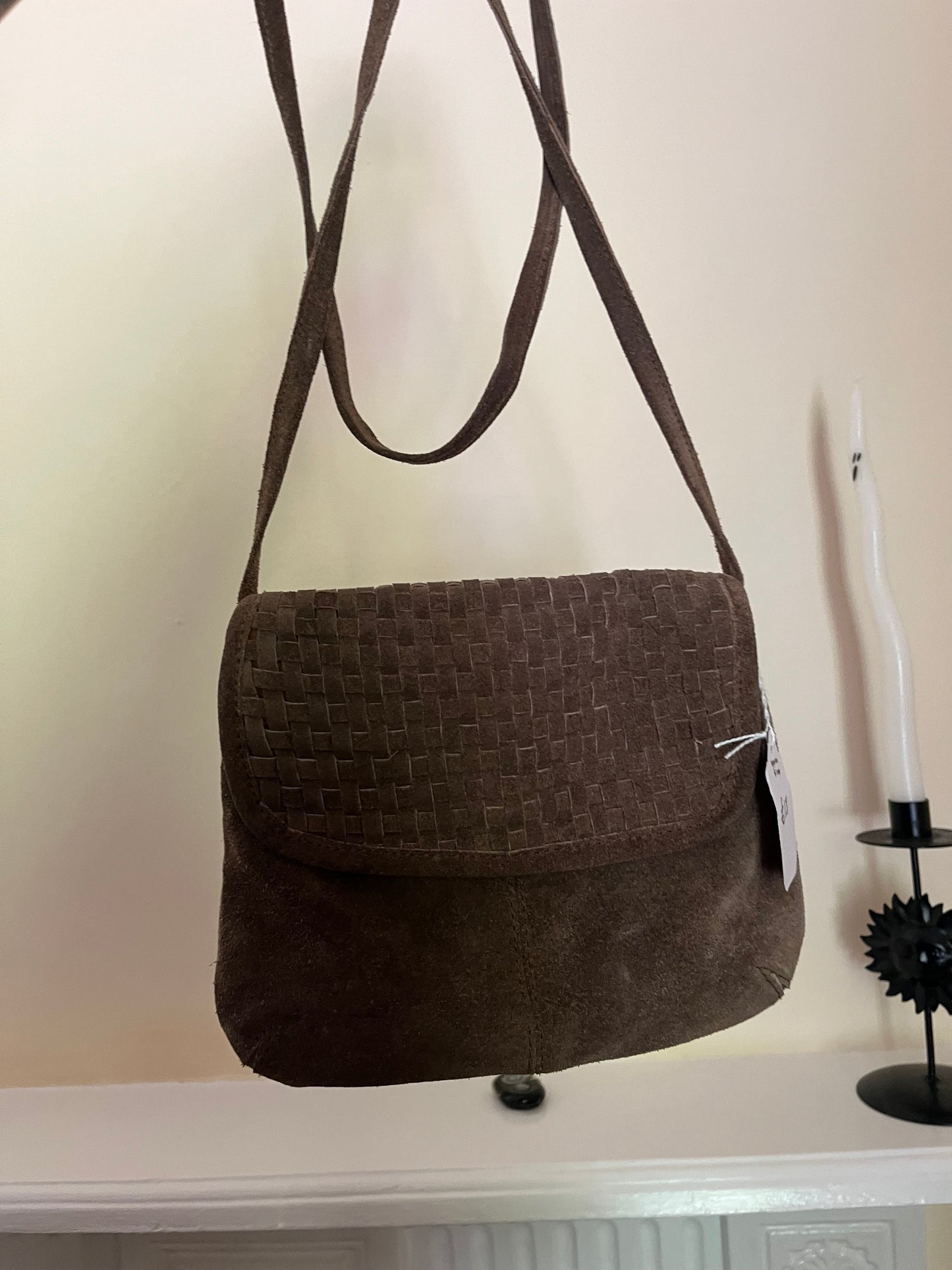 Brown Suede Bag