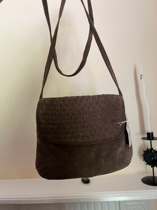 Brown Suede Bag