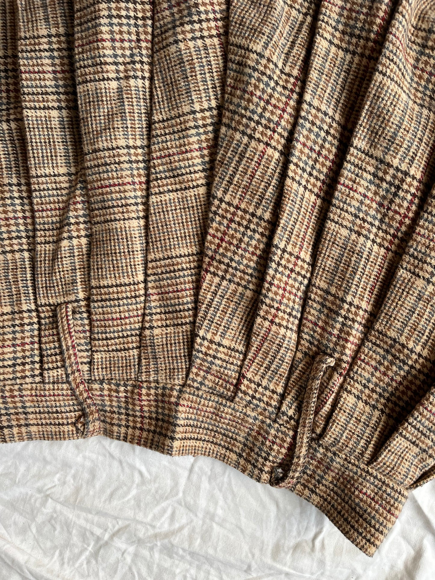 Brown Tartan Mini Skort UK 6