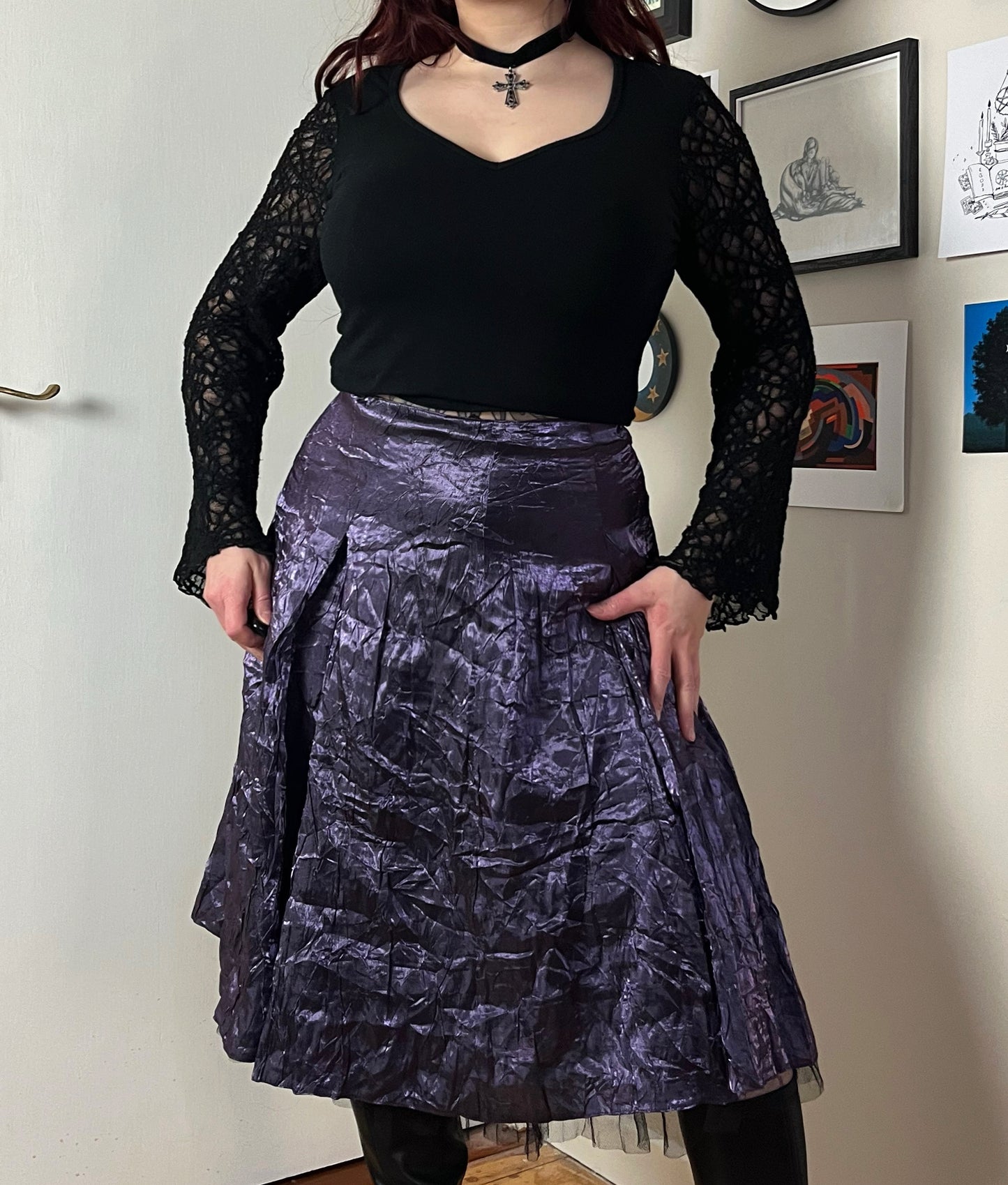 Raven Skirt UK 8-10