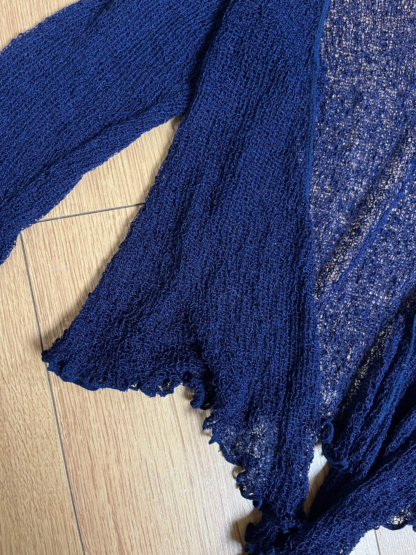 Blue Knit Cardi UK 6-12