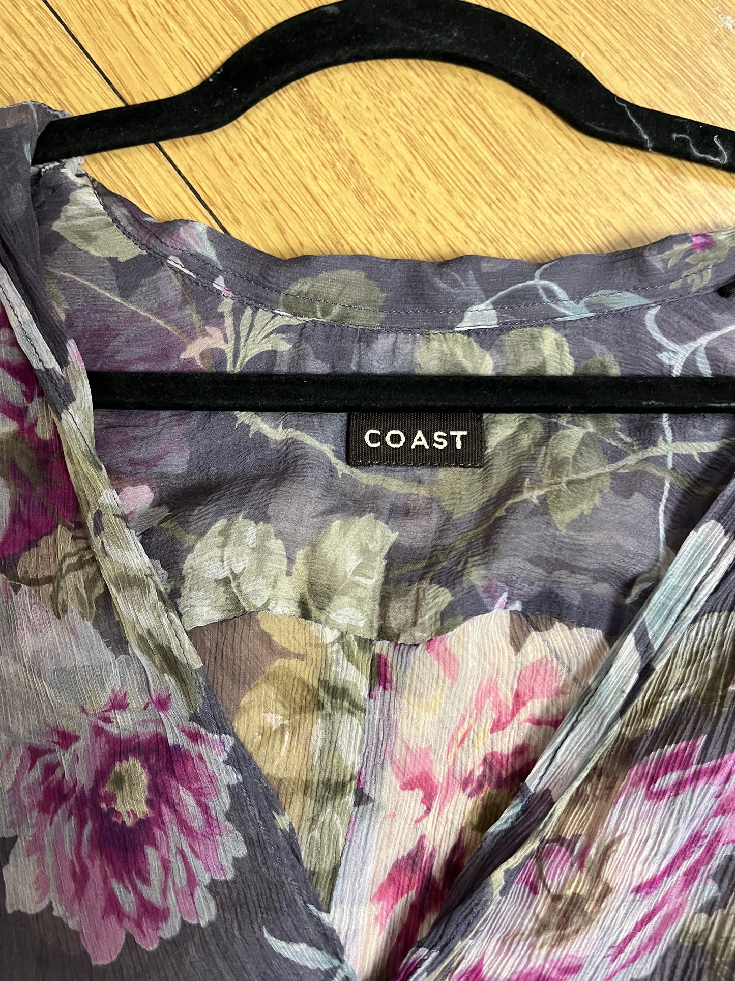 Chiffon Floral Top UK 10
