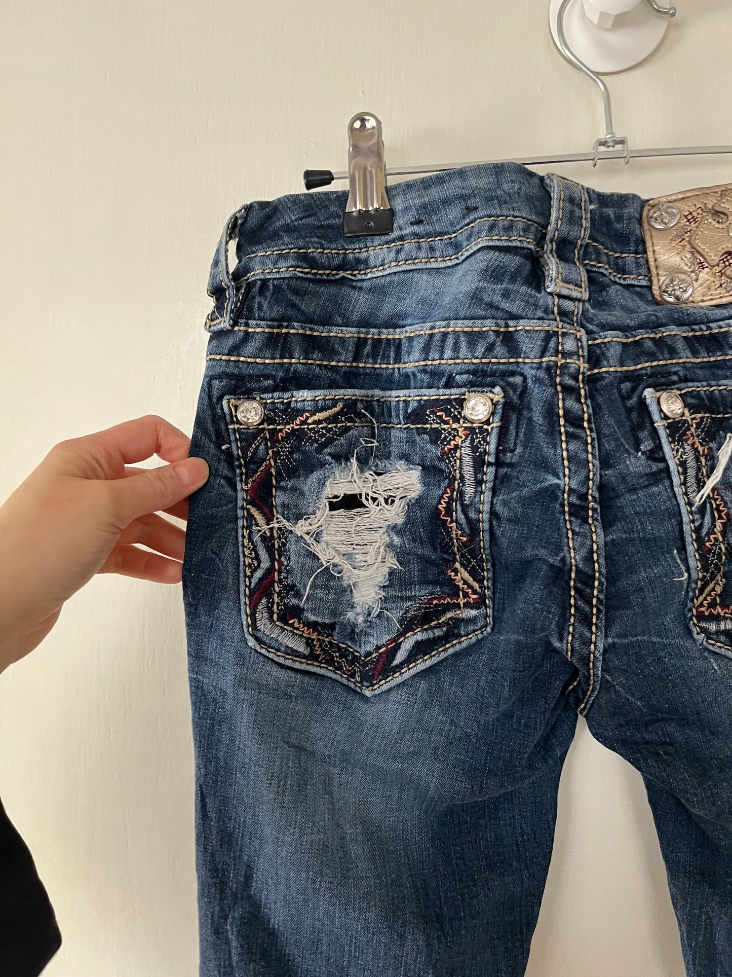 Y2K Miss Me Jeans UK 6