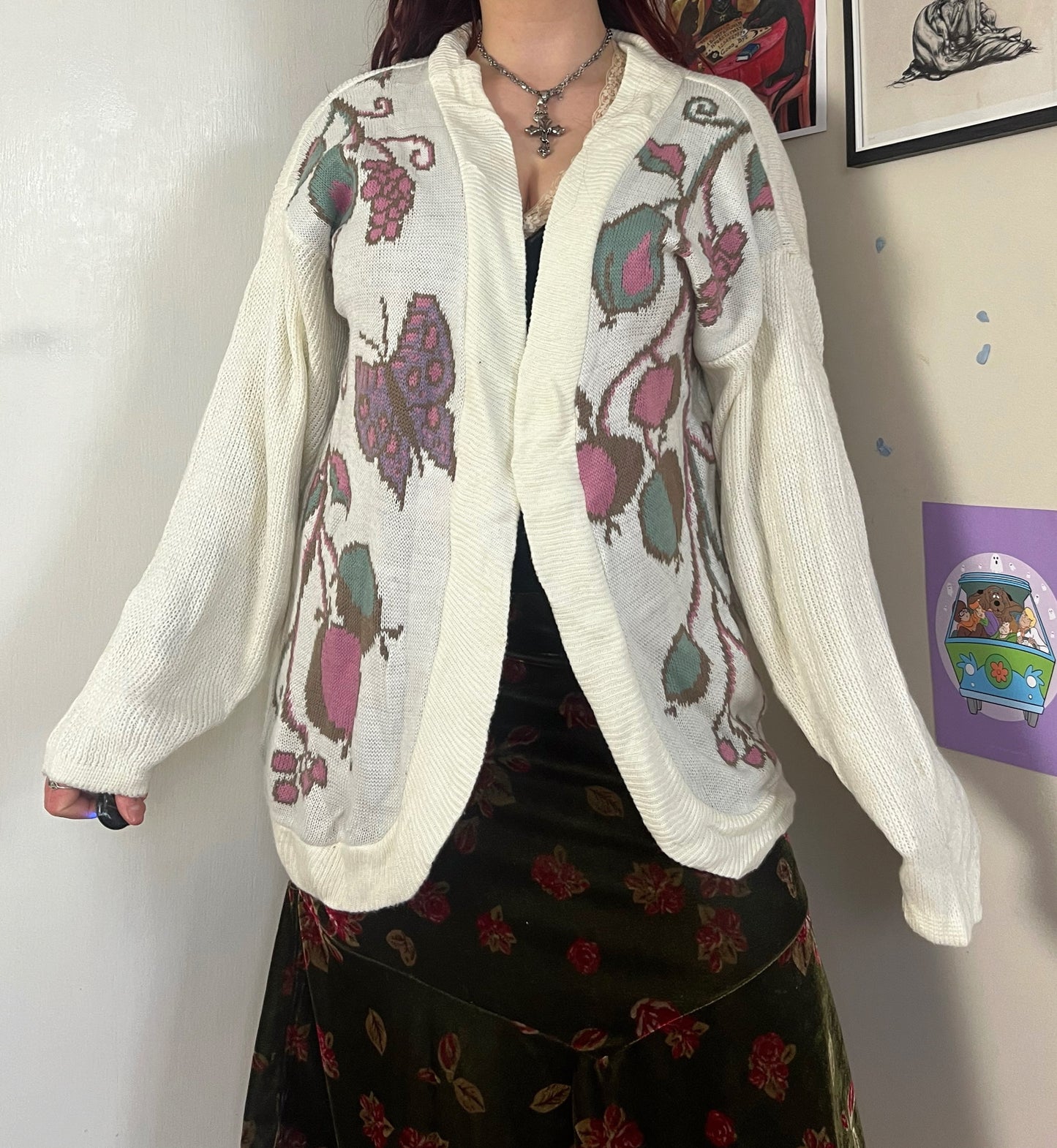 Petal Cardigan UK 6-18