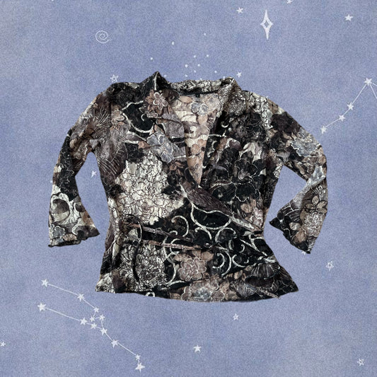 Lacey Wrap Top - UK 12