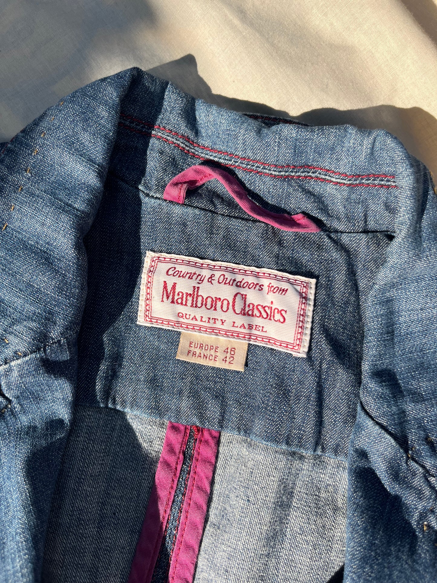 Marne Denim Jacket by Marlboro UK 12
