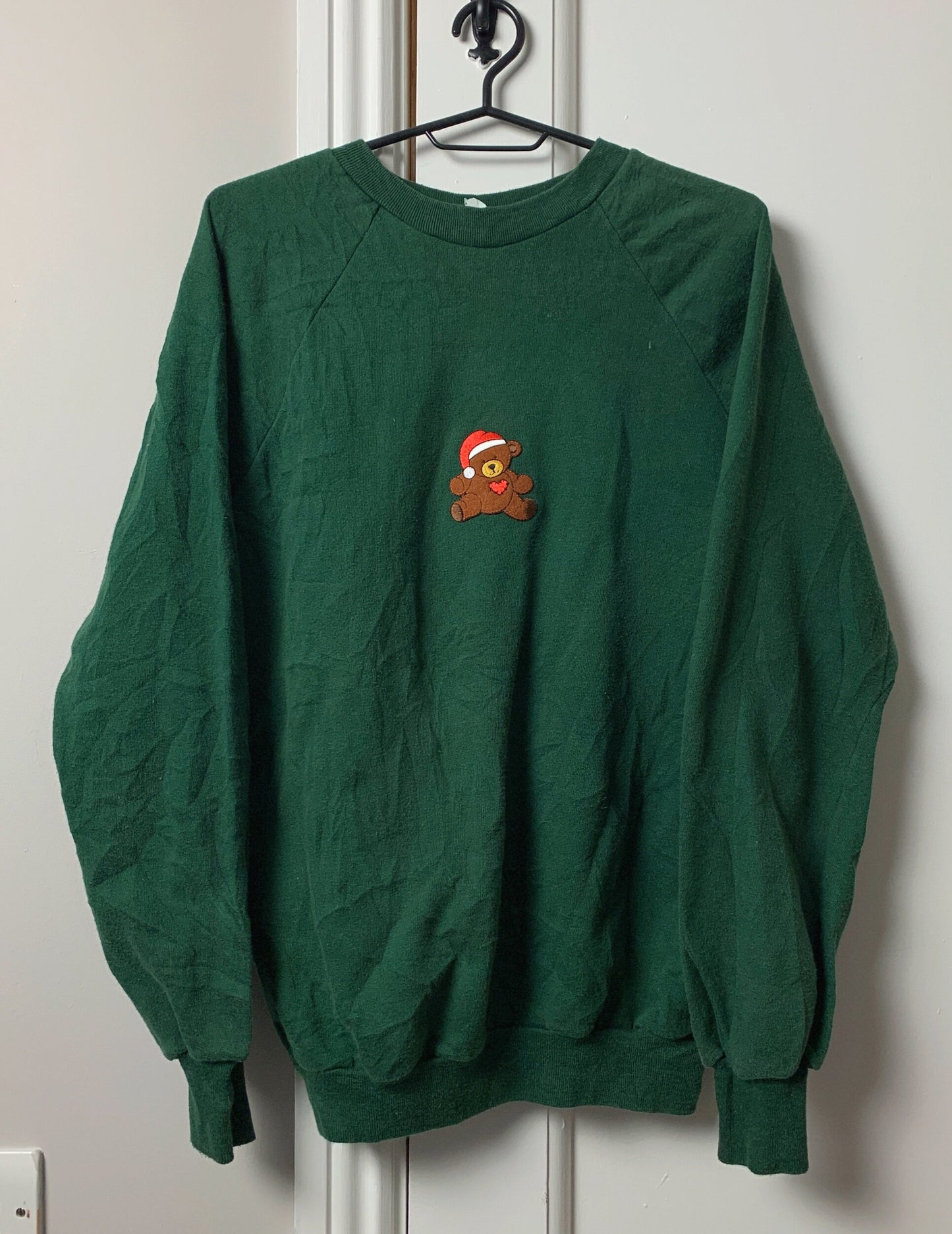 Santa Teddy 90s Sweater UK 4-14