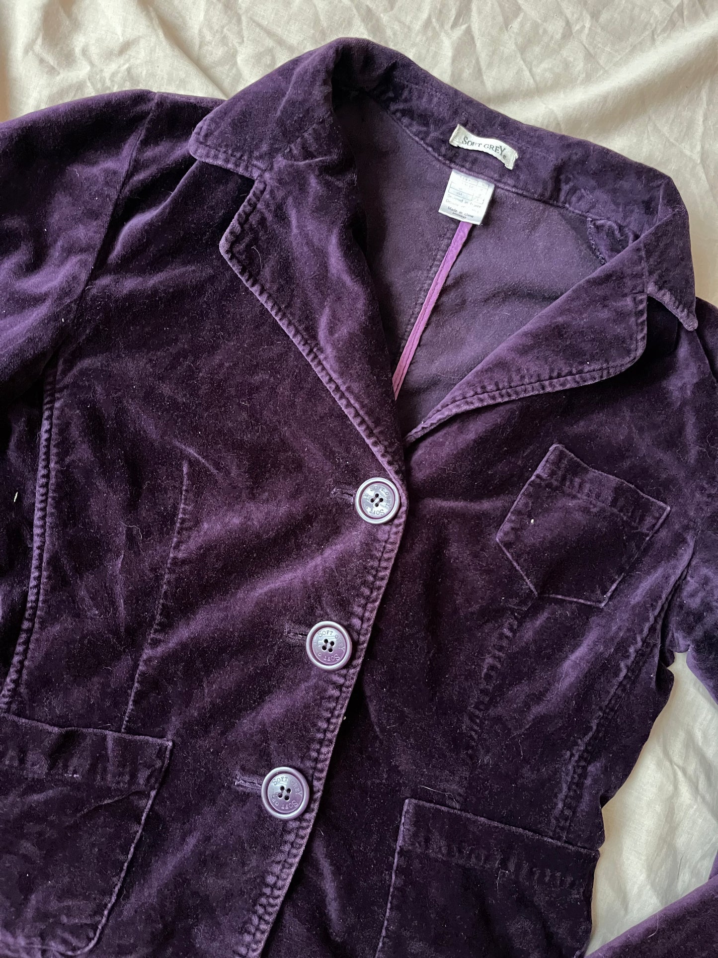 Laurel Velvet Jacket UK 10