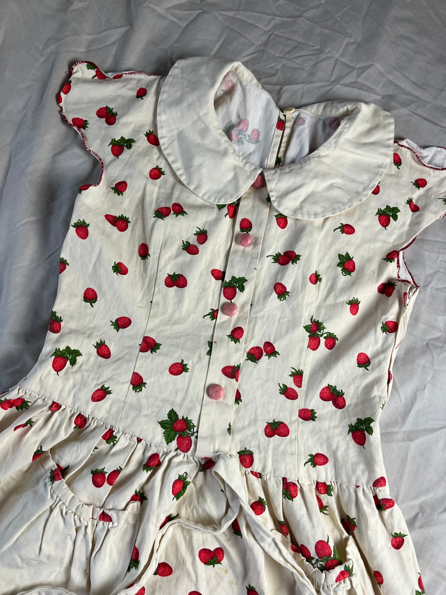 Strawberry Shortcake Dress UK 10-12