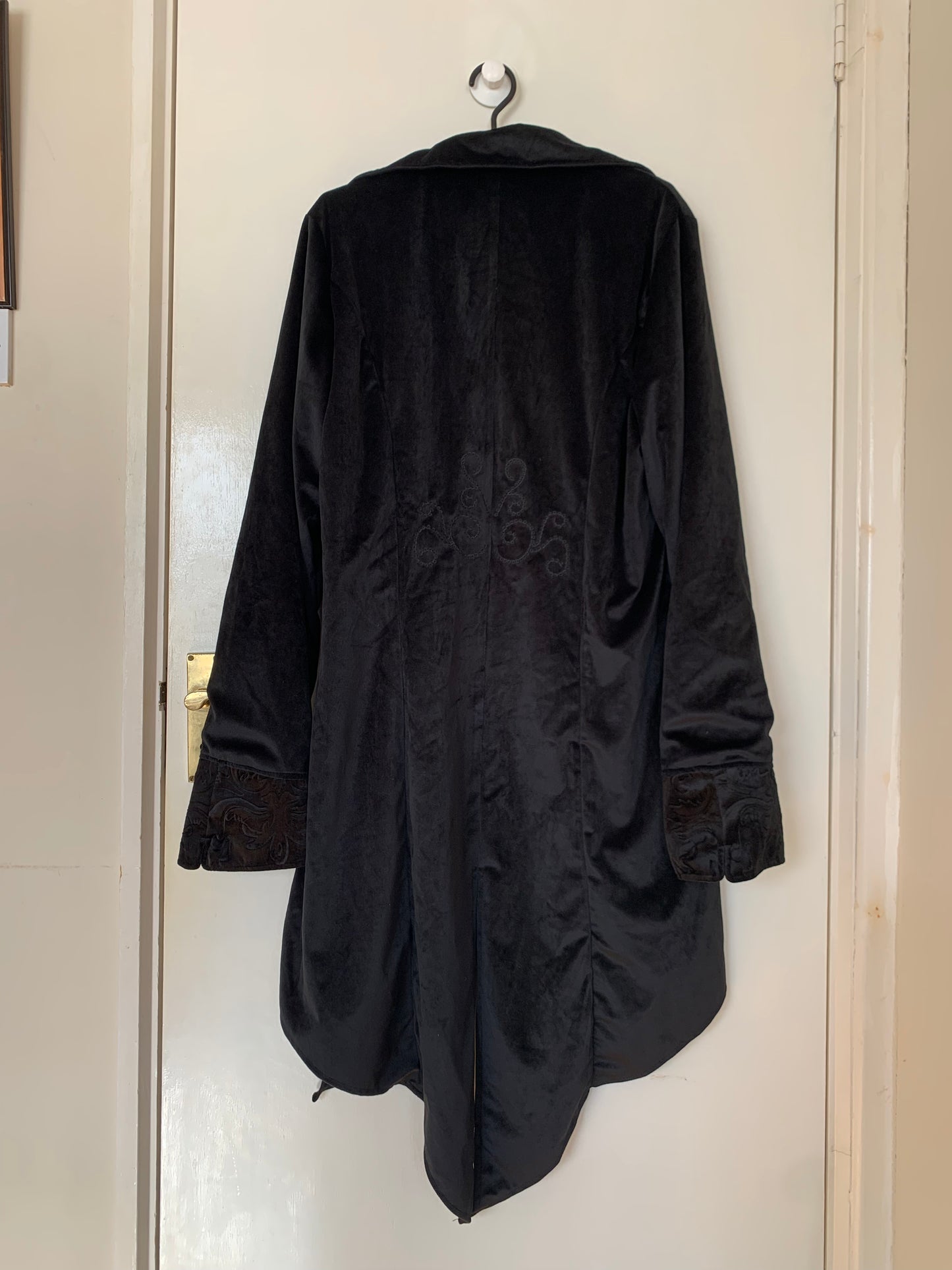 Hocus Pocus 90s Velvet Coat UK 16/18/XL