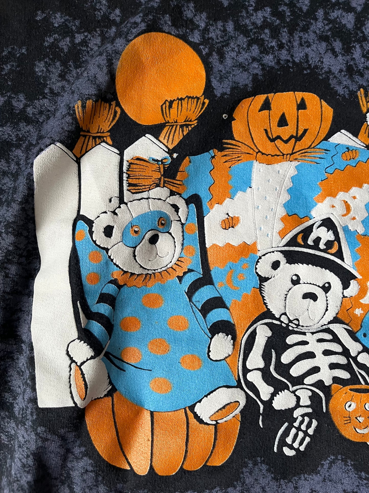 Spooky Season 1990s Halloween Sweater XL