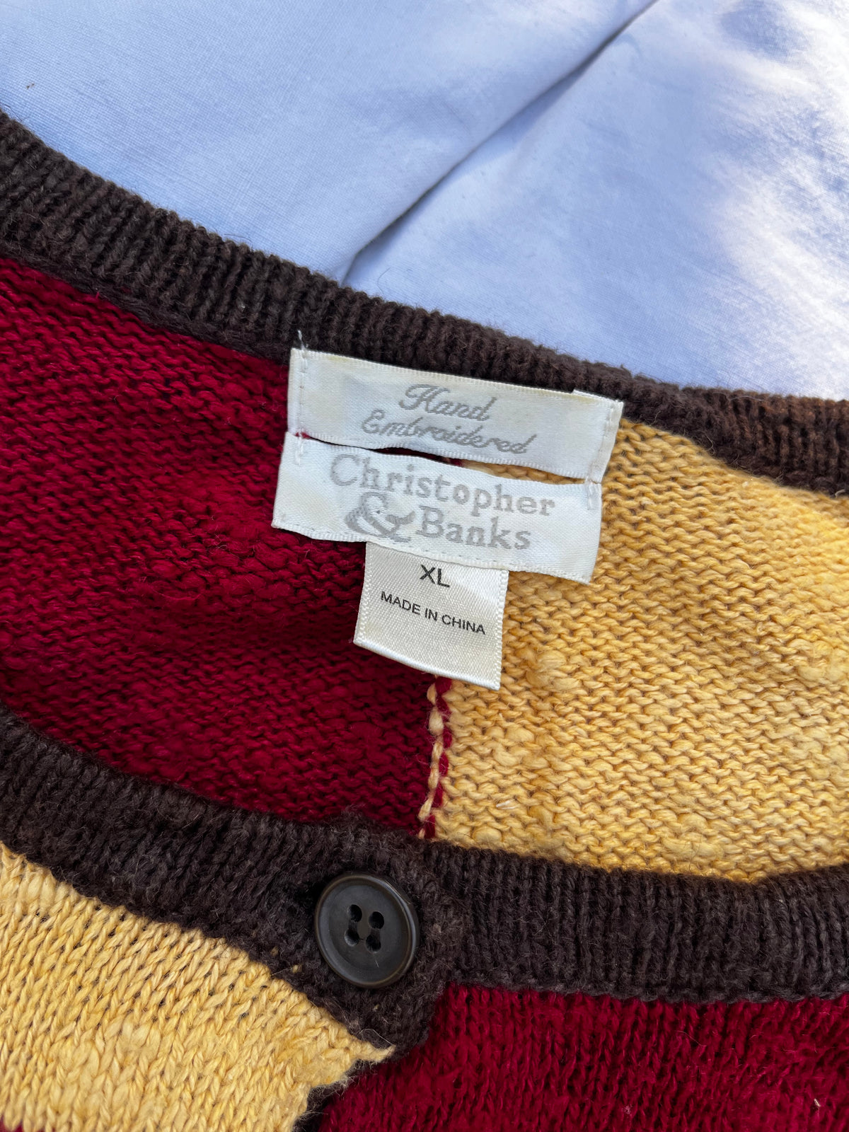 Patchwork Cardigan L