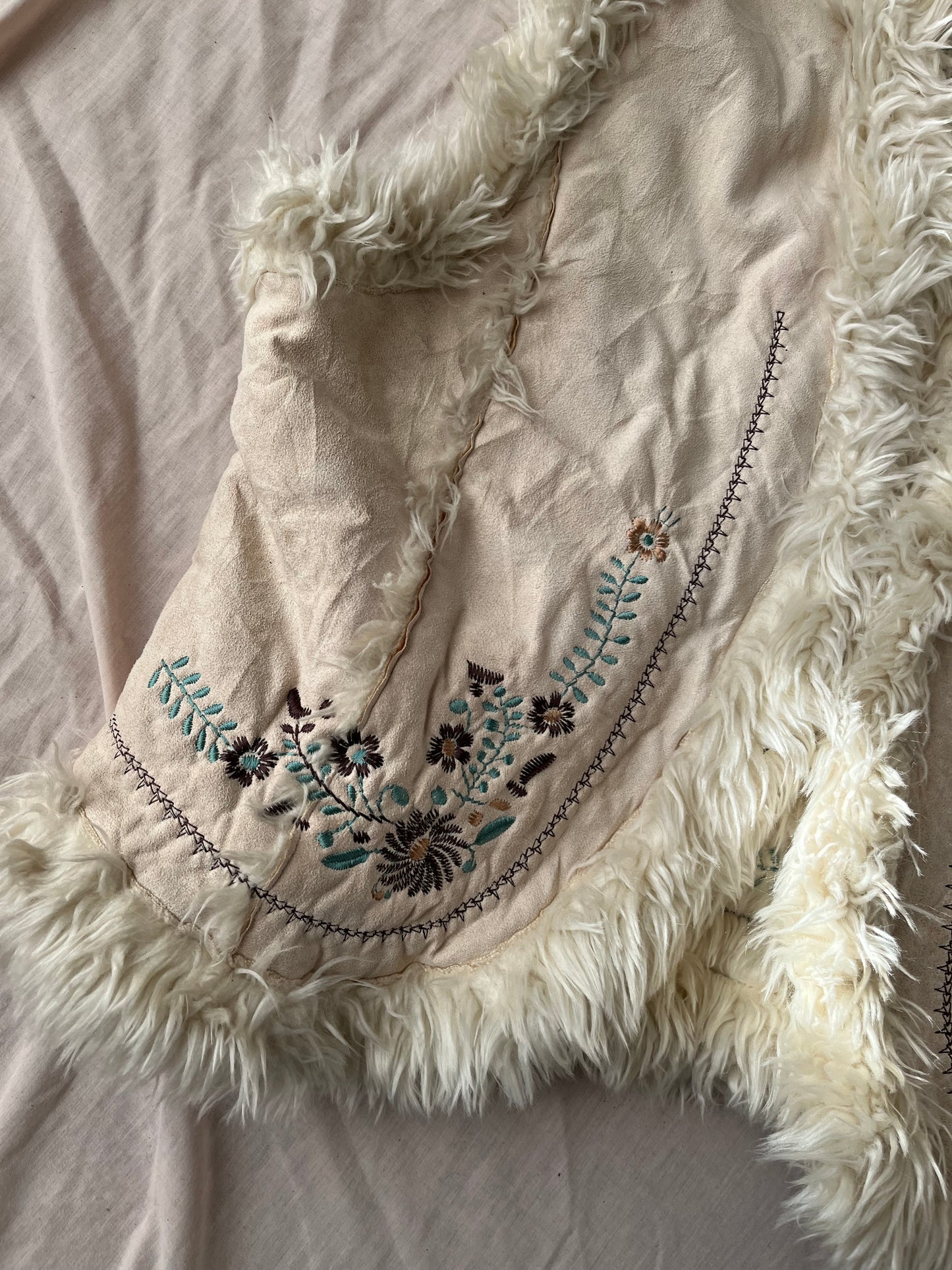 Afghan Style Body Warmer - UK 16