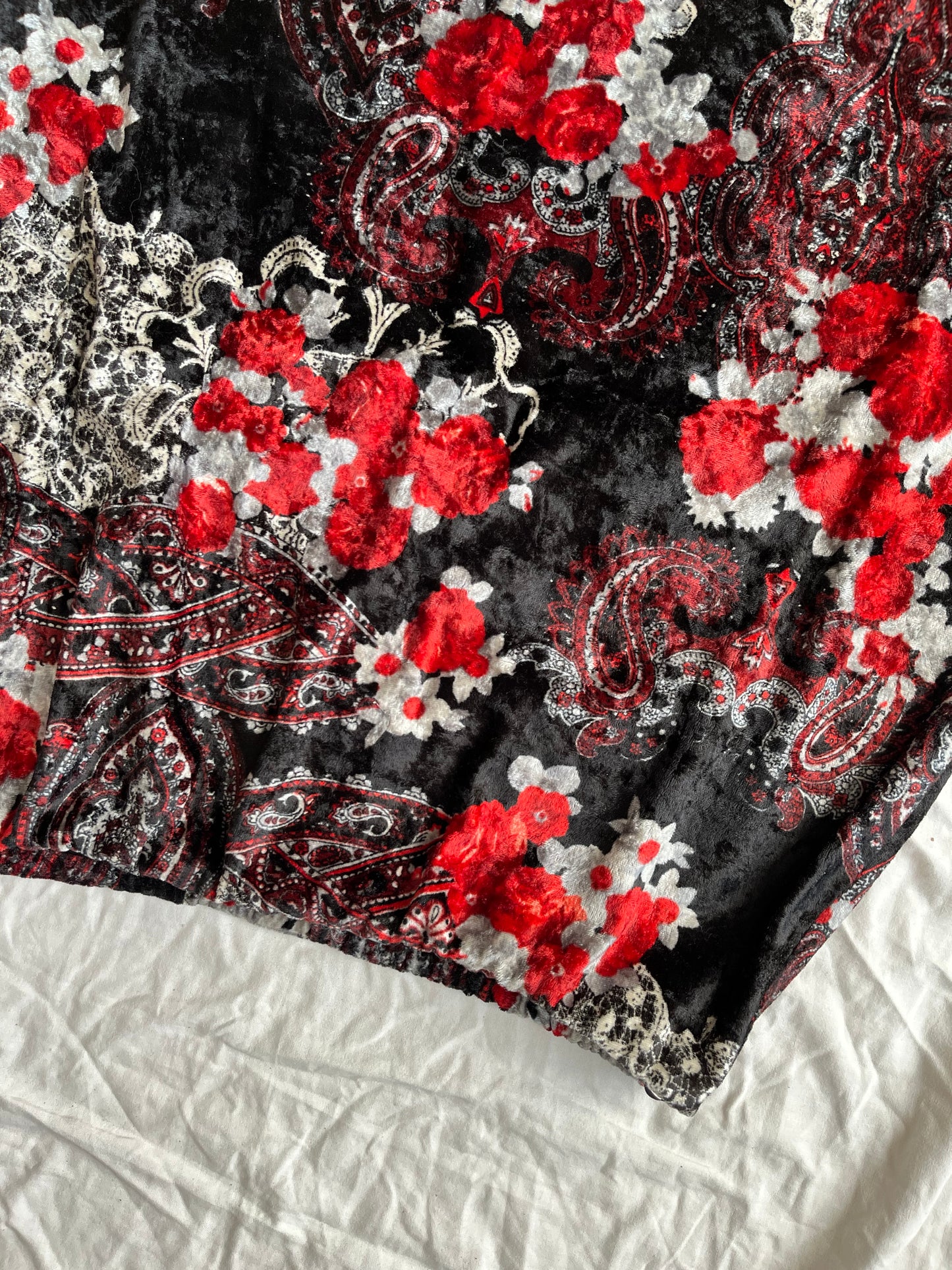 Velvet Midi Skirt UK 10-12