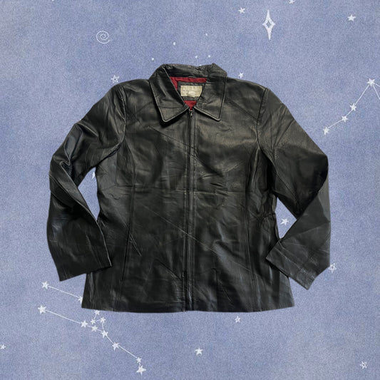 Nyx Leather Jacket UK 14-16/L