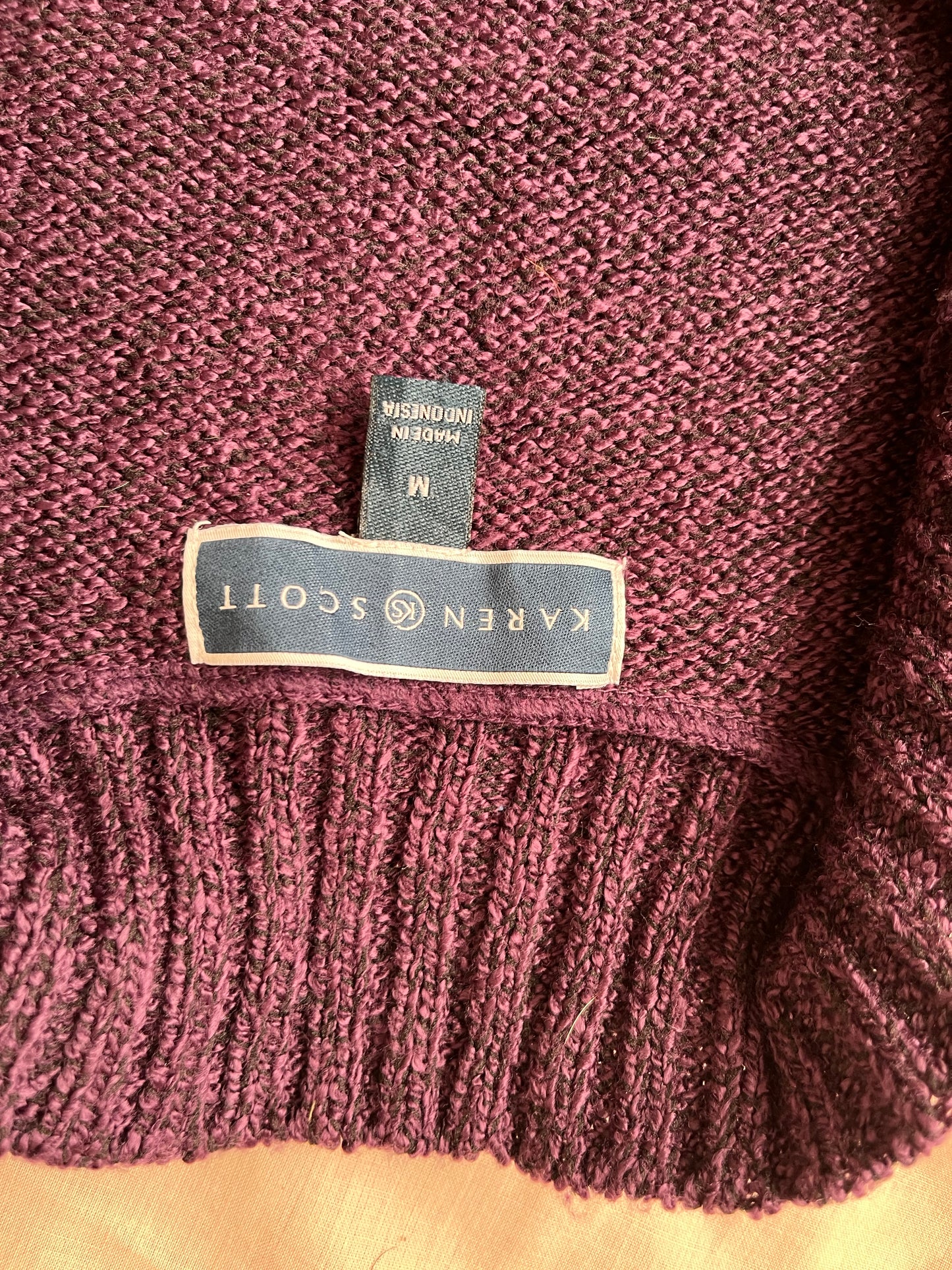 Purple Cardigan - UK 6-14